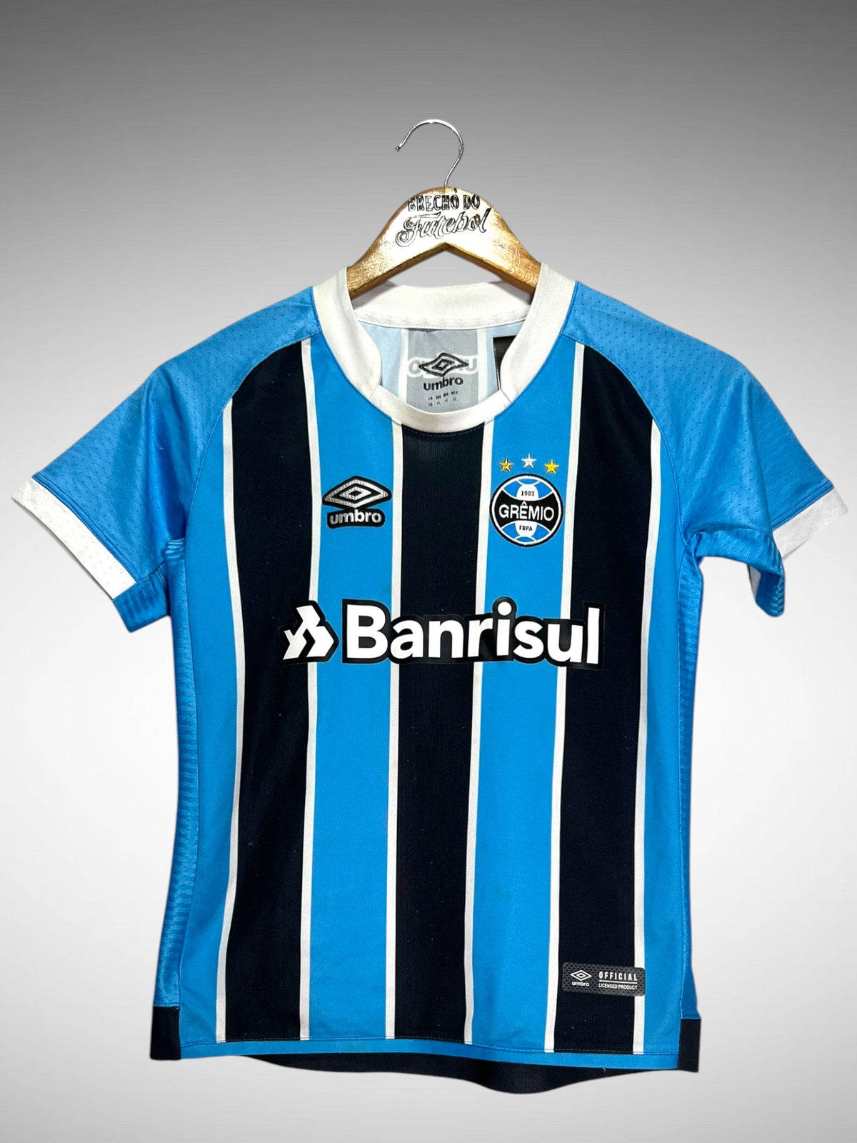 Grêmio 2017 Primeira Camisa Tam 12 anos Infantil N 10.