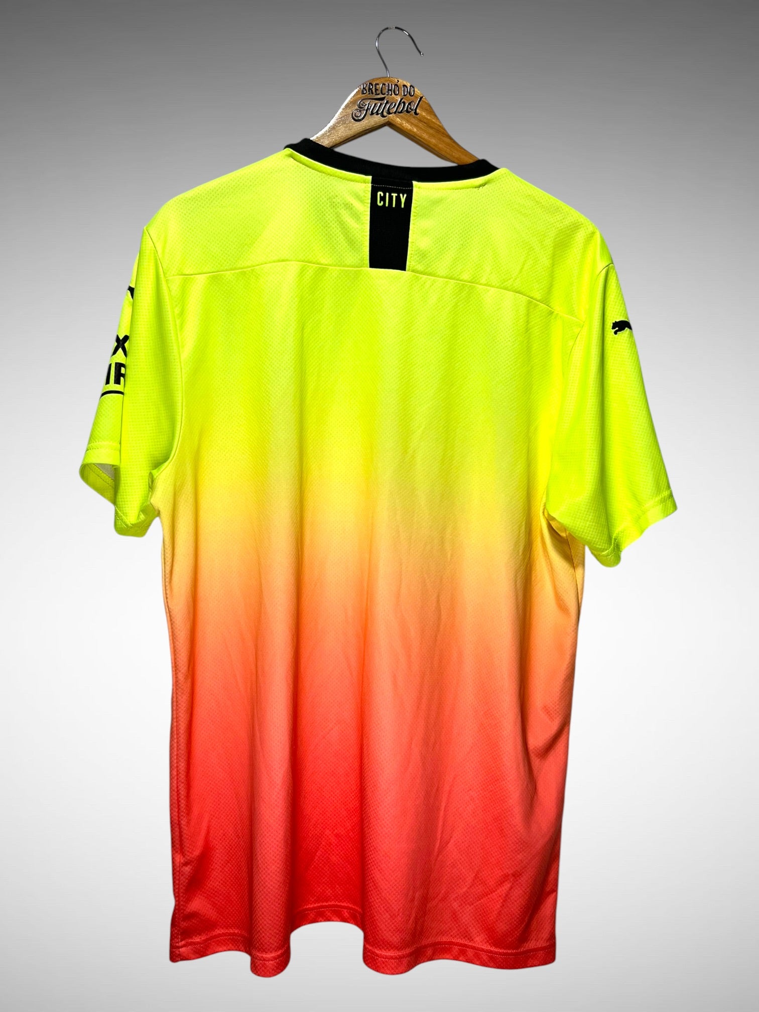 Manchester City 2019 Terceira Camisa Tam GG.