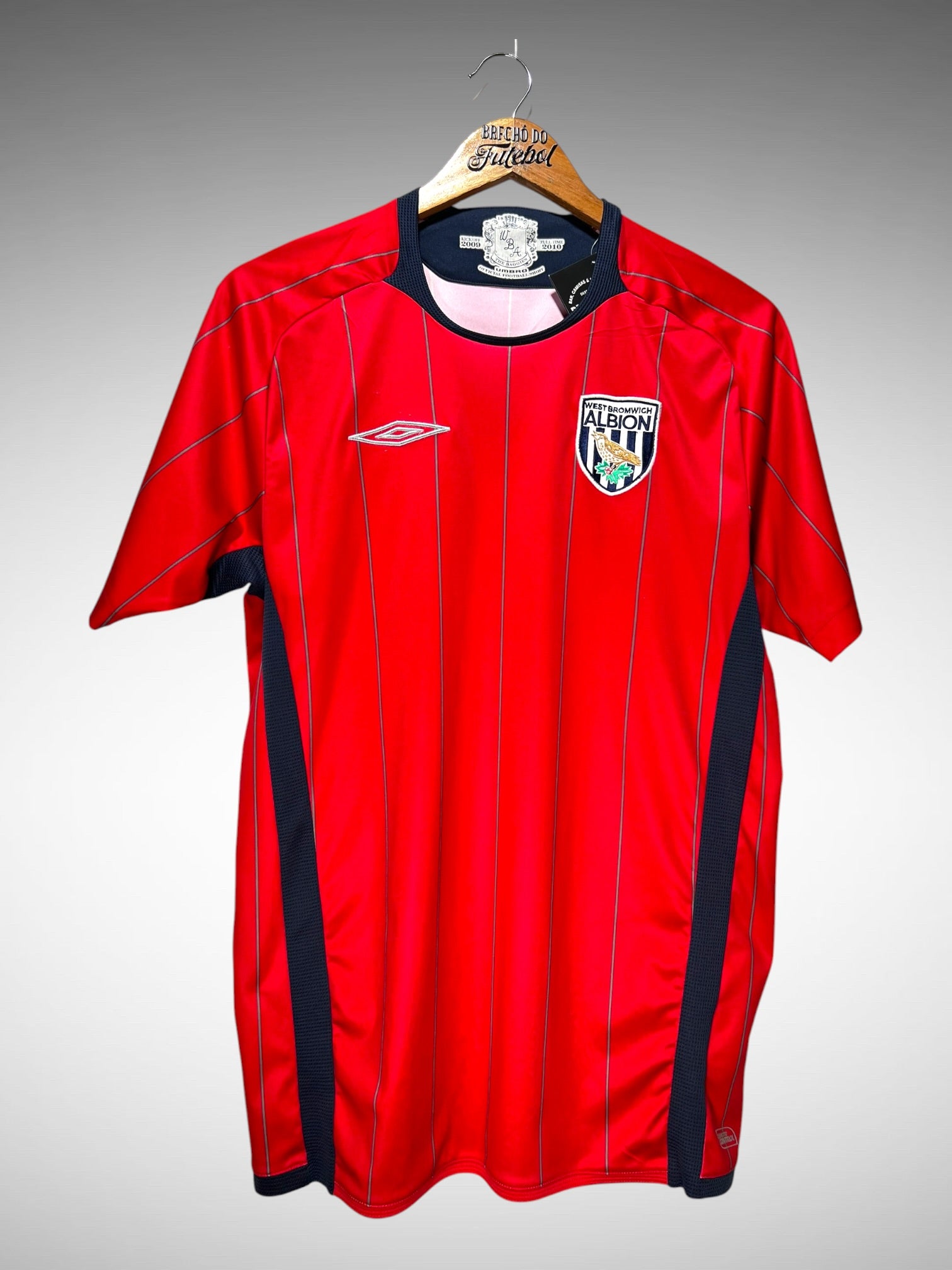 West Bromwich Albion 2009 Segunda Camisa Tam M.