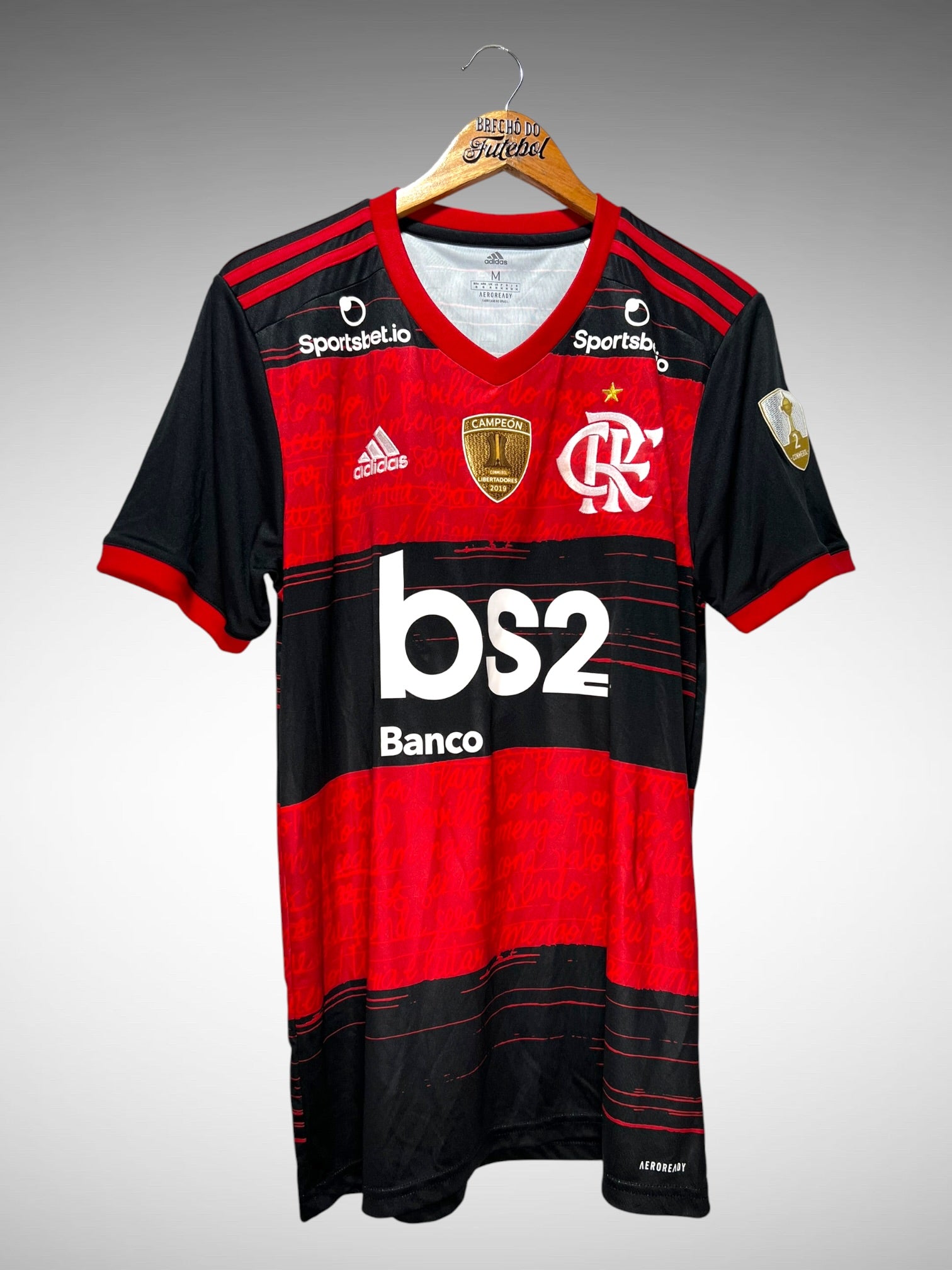 Flamengo 2020 Primeira Camisa Tam M N 5 Willian Arão.