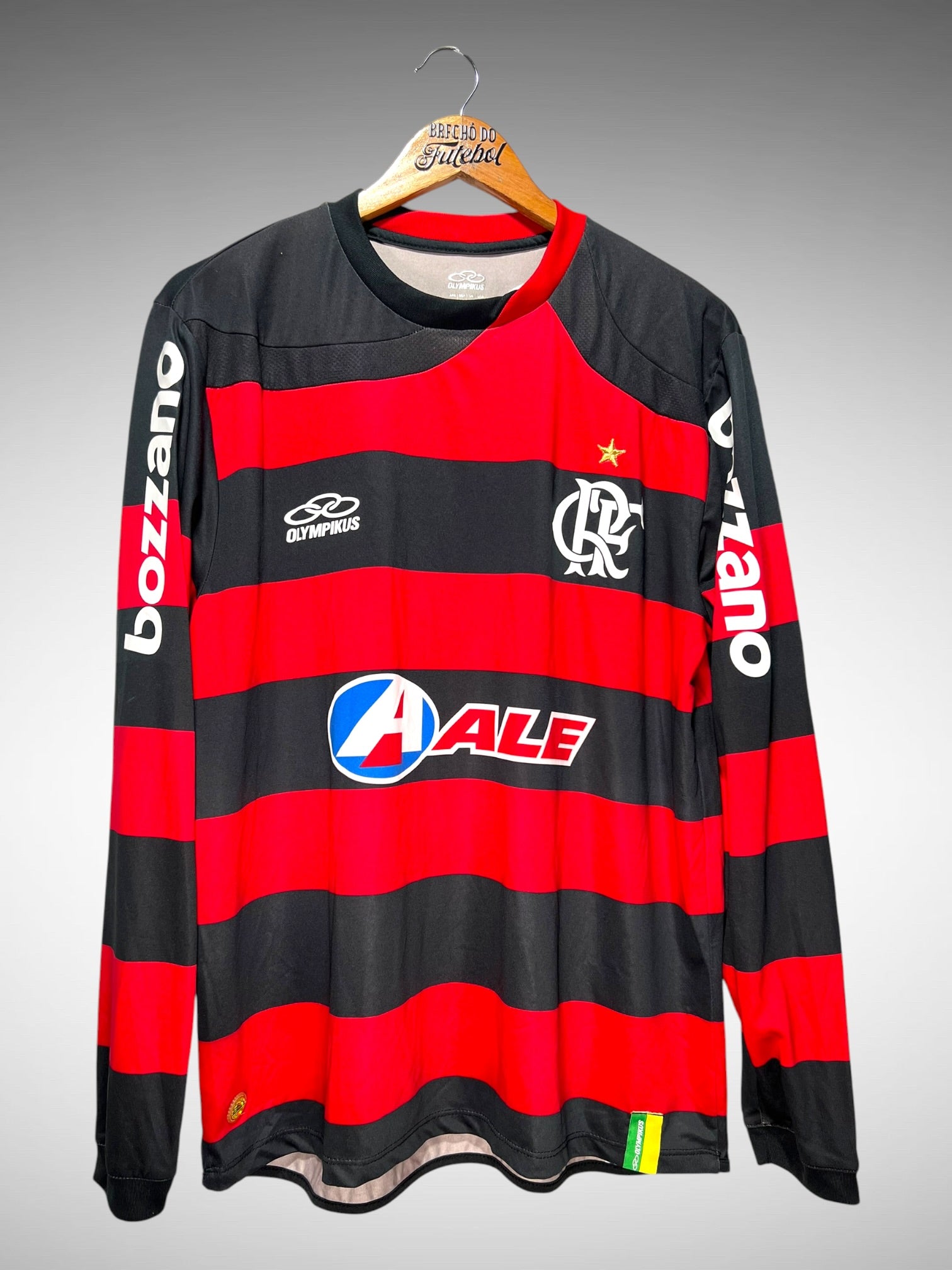 Flamengo 2009 Primeira Camisa Tam M N 44 Pecka Mangas Longas.