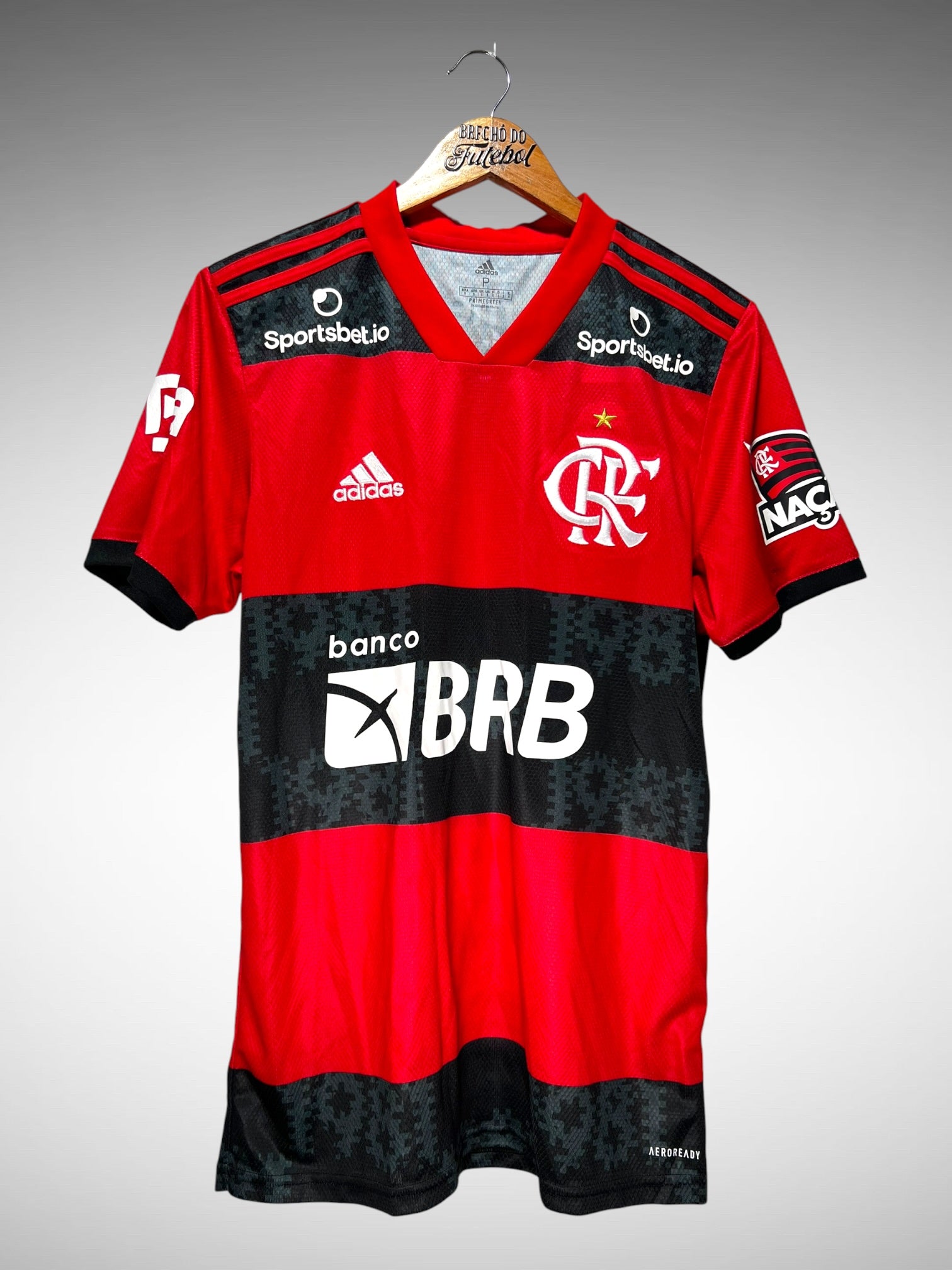 Flamengo 2021 Primeira Camisa Tam P N Renê.