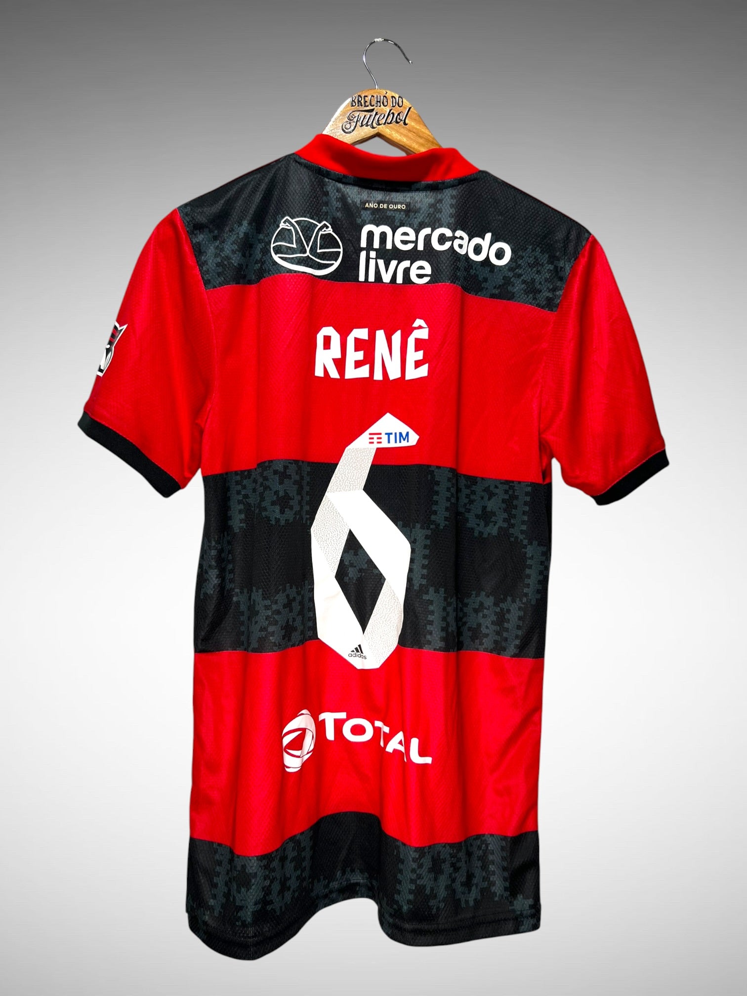 Flamengo 2021 Primeira Camisa Tam P N Renê.