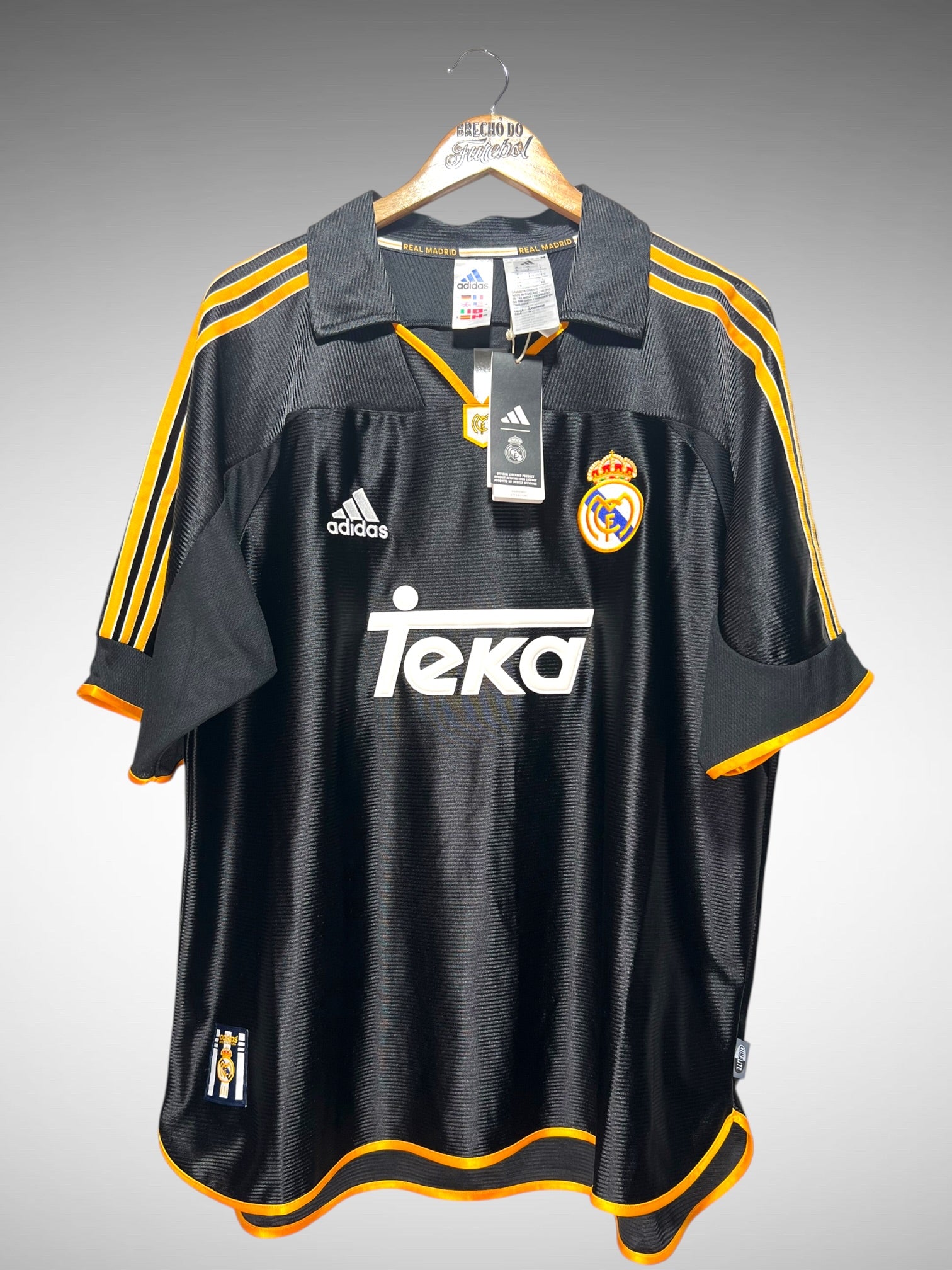 Real Madrid Relançamento 1999 Segunda Camisa Tam G.