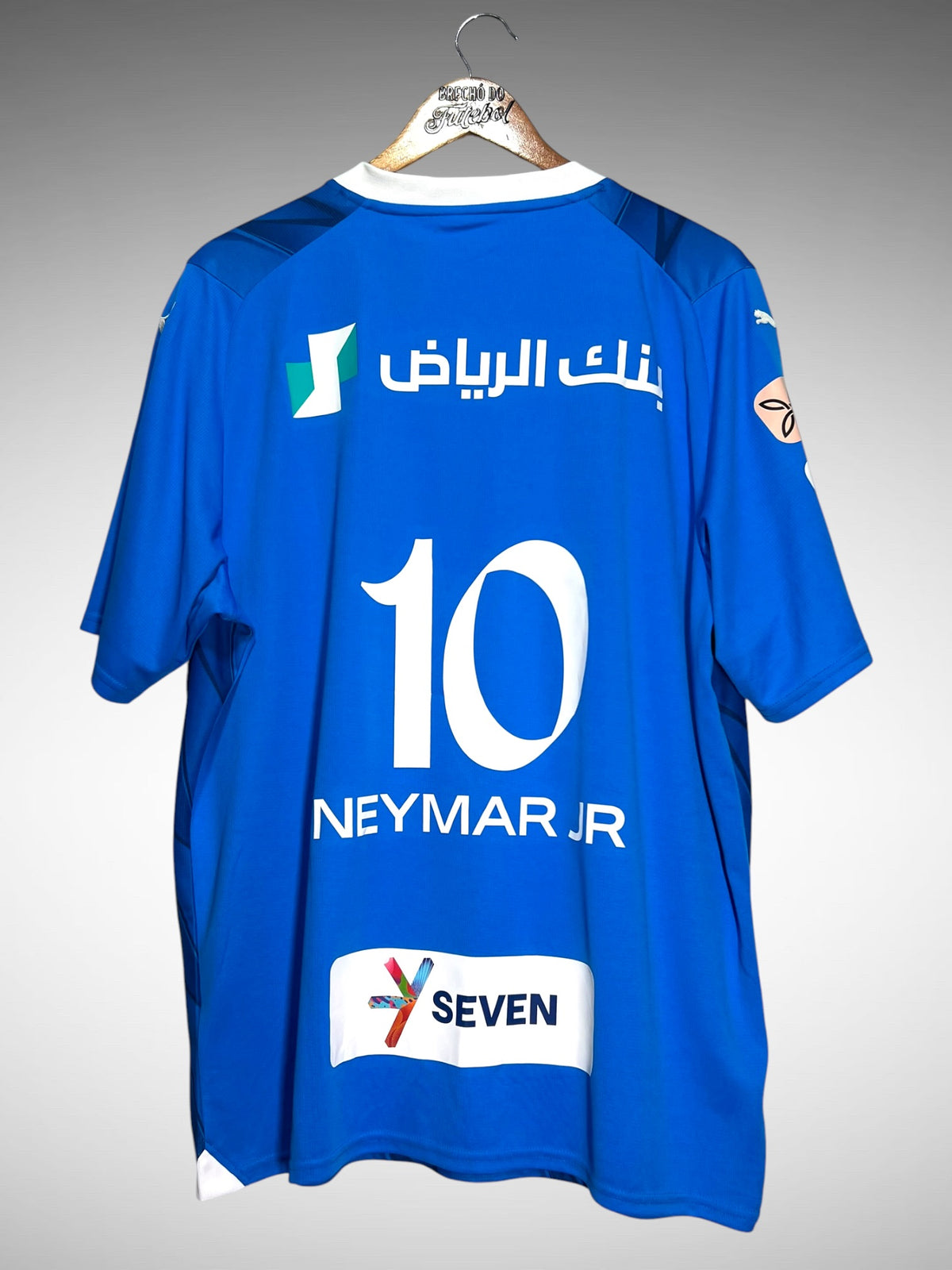 Al Hilal 2023 Primeira Camisa Tam GG N 10 Neymar Jr.