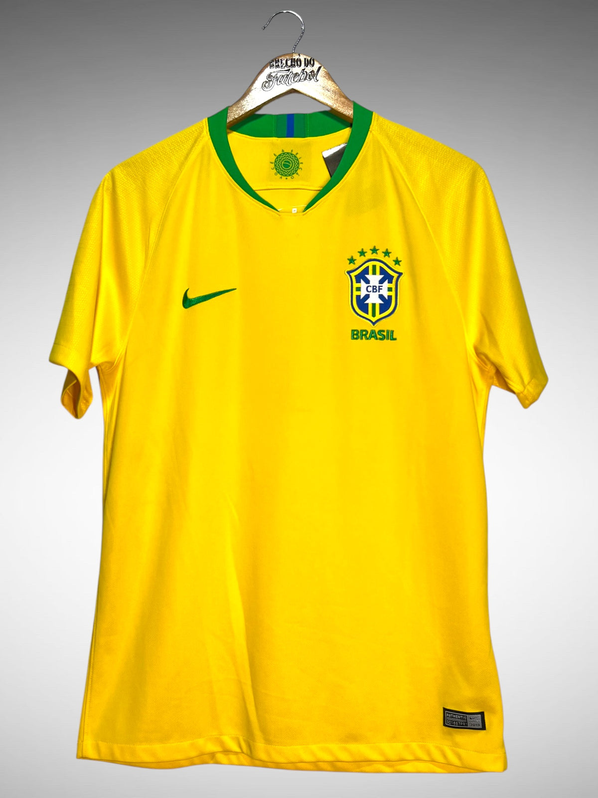 Brasil 2018 Primeira Camisa Tam M.