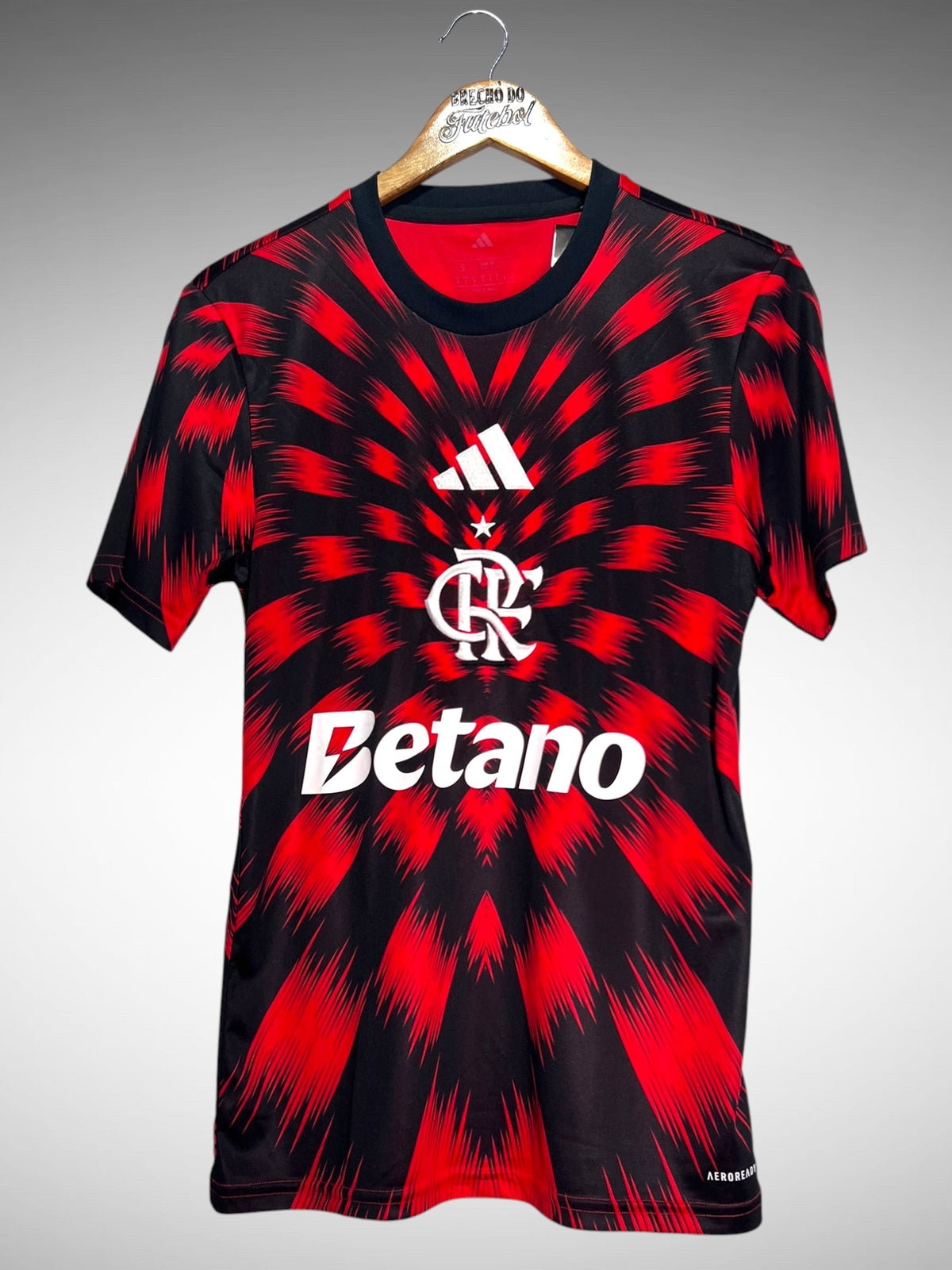 Flamengo 2025 Camisa Pré-Jogo Tam P.