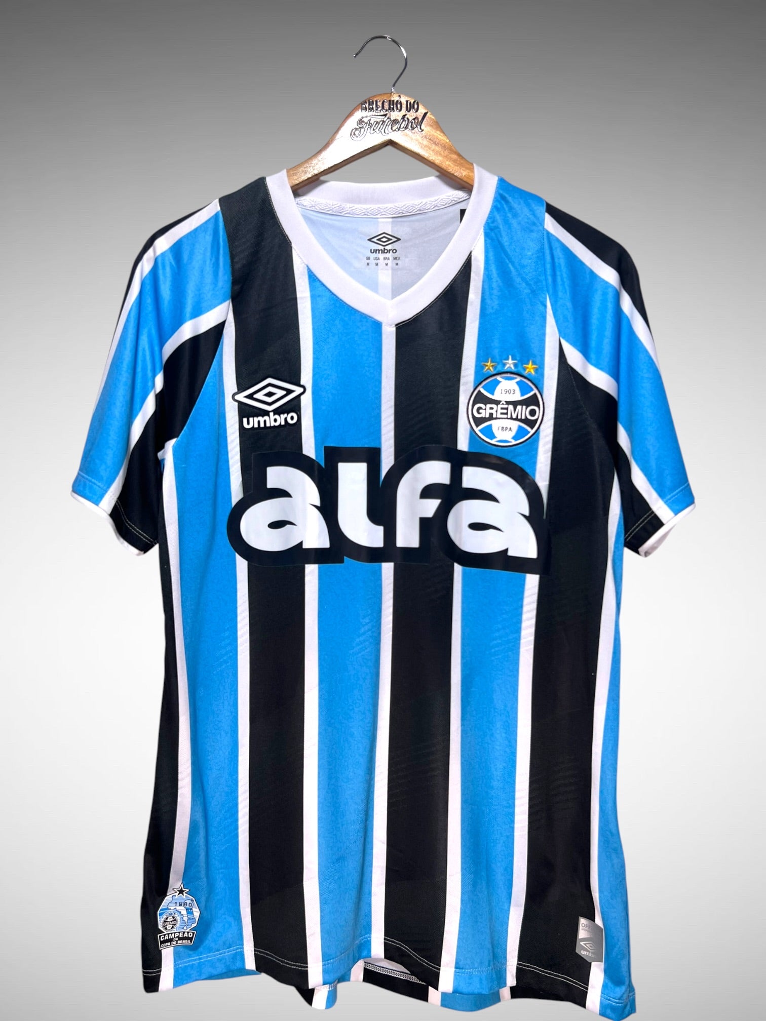 Grêmio 2025 Primeira Camisa Tam M N 22 Braithwaite.