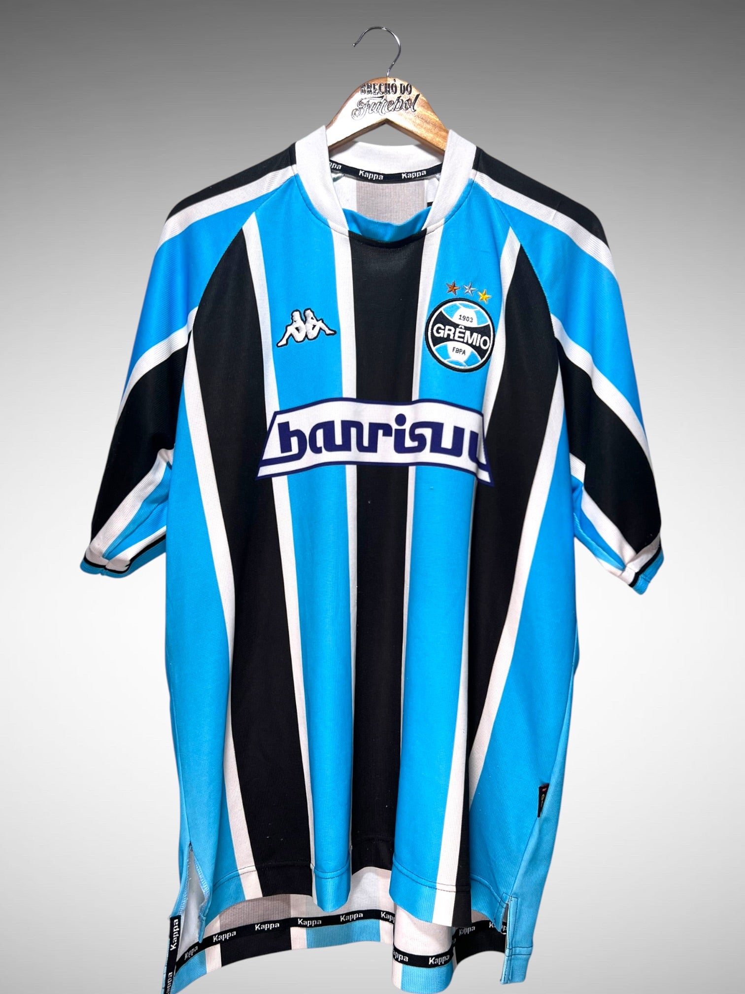 Grêmio 2002 Primeira Camisa Tam GG N 10.