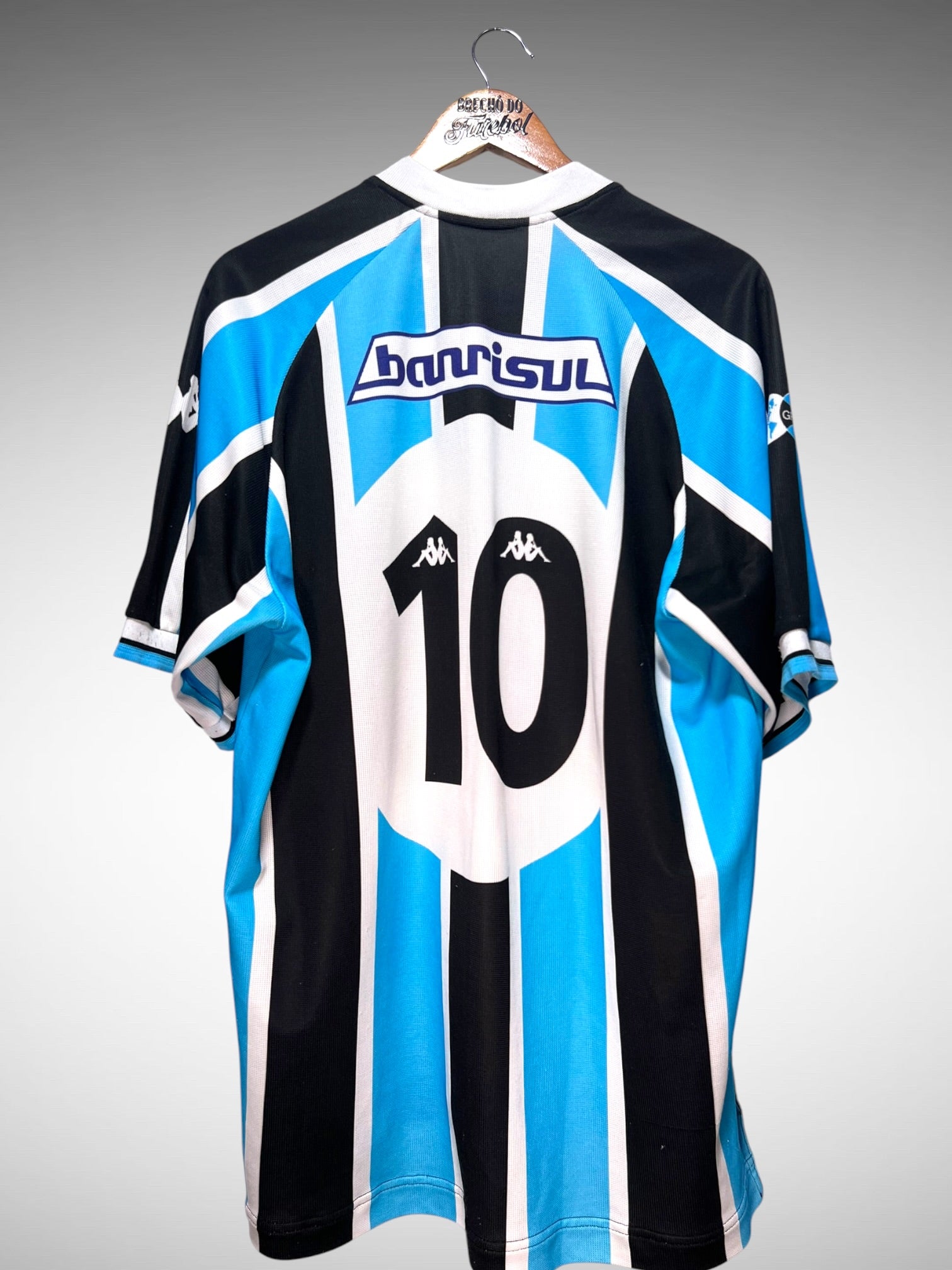 Grêmio 2002 Primeira Camisa Tam GG N 10.
