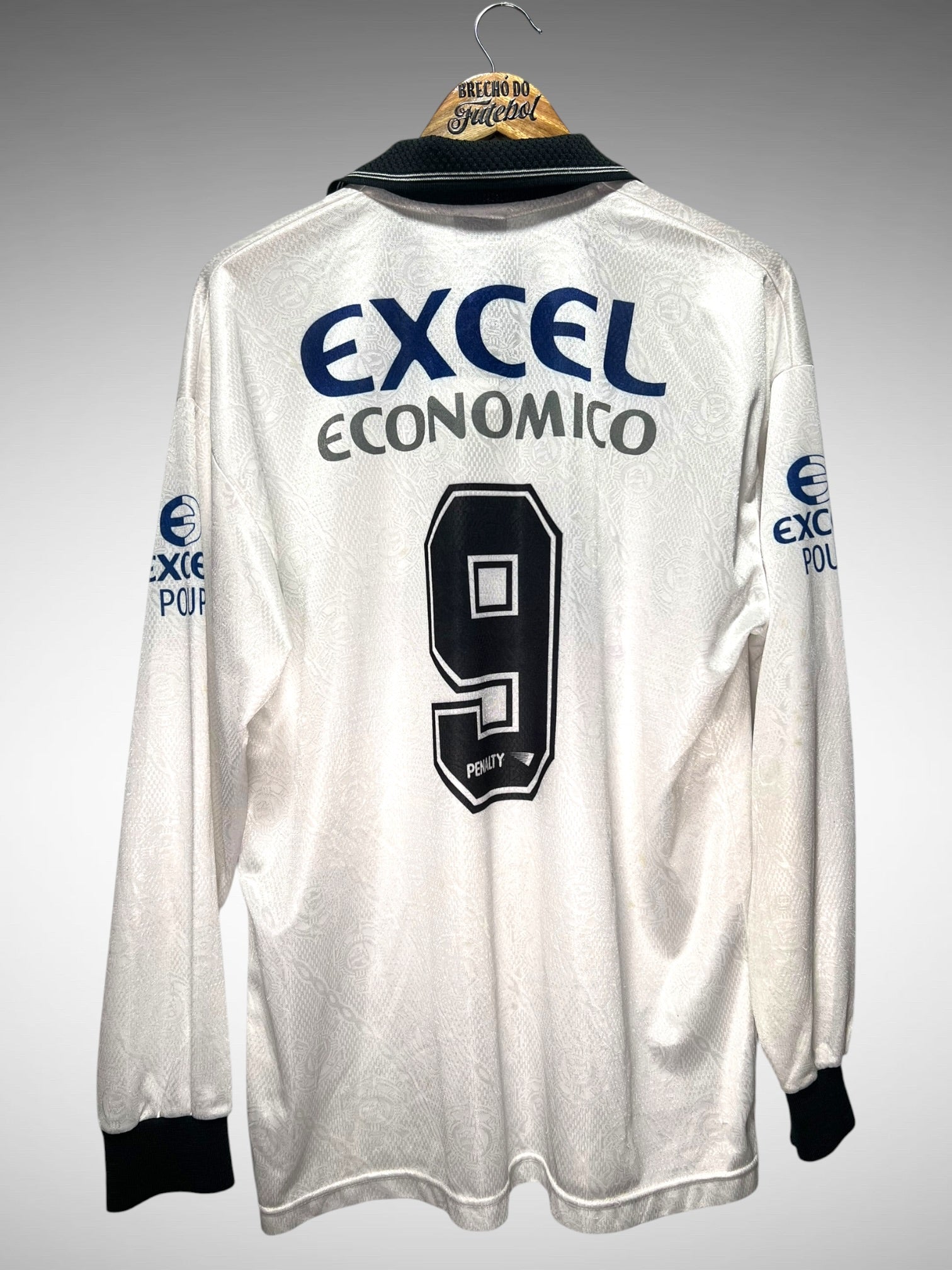 Corinthians 1997 Primeira Camisa Tam GG N 9 Mangas Longas.