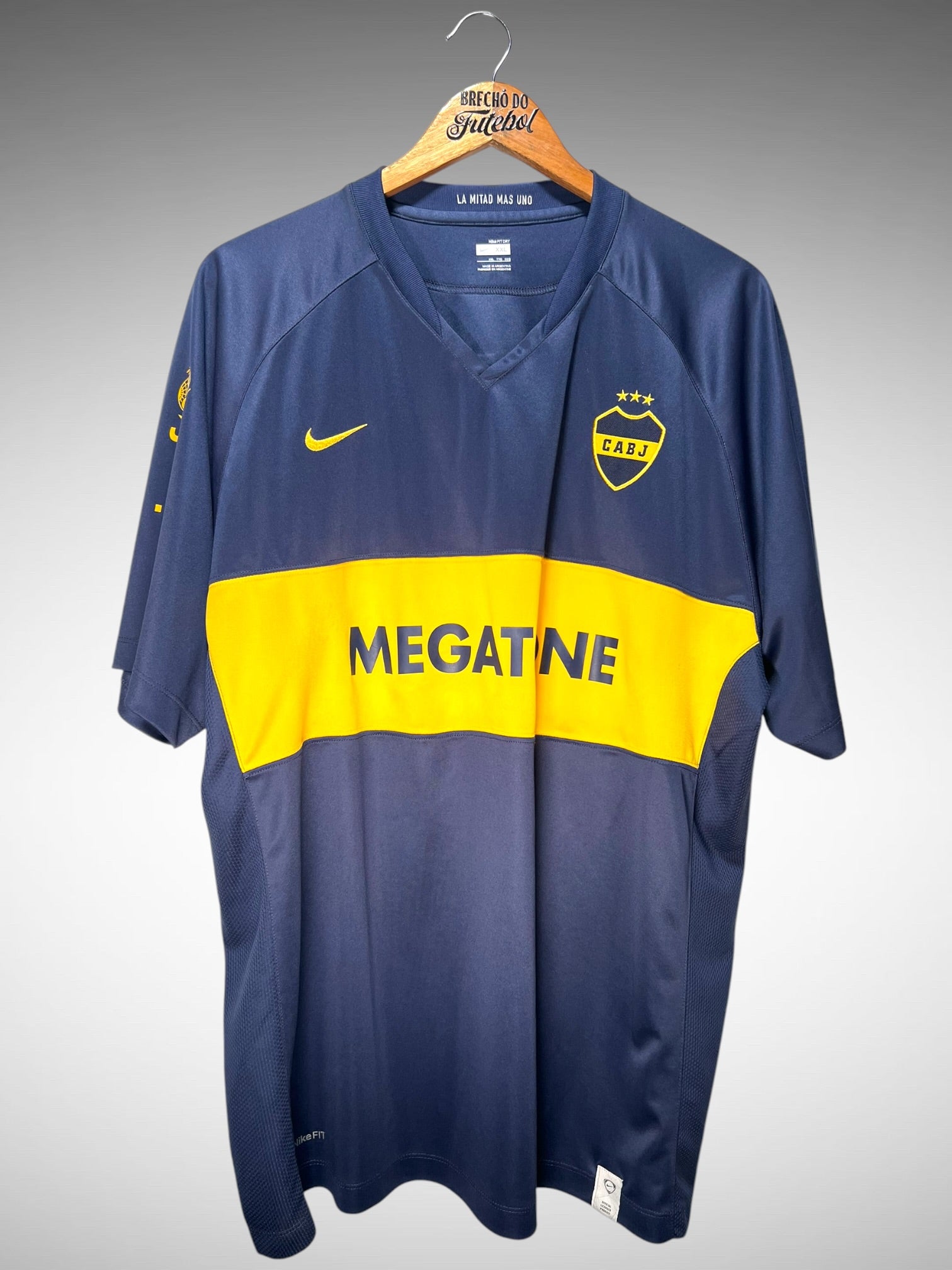 Boca Juniors 2007 Primeira Camisa Tam 3G.