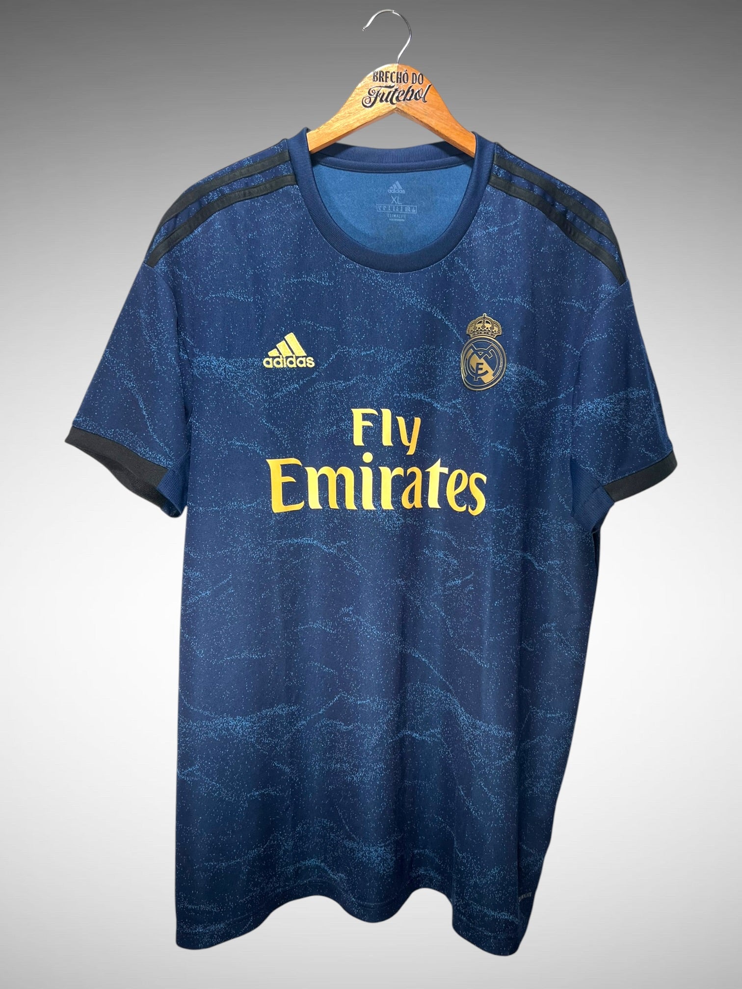 Real Madrid 2019 Segunda Camisa Tam GG.