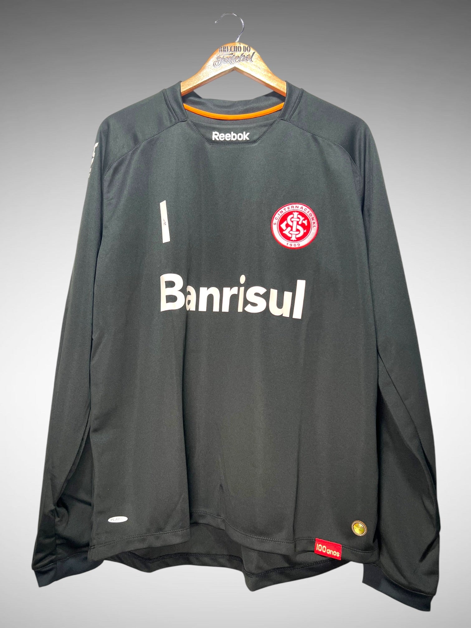 Internacional 2009 Camisa de Goleiro Tam GG N 1 Mangas Longas.