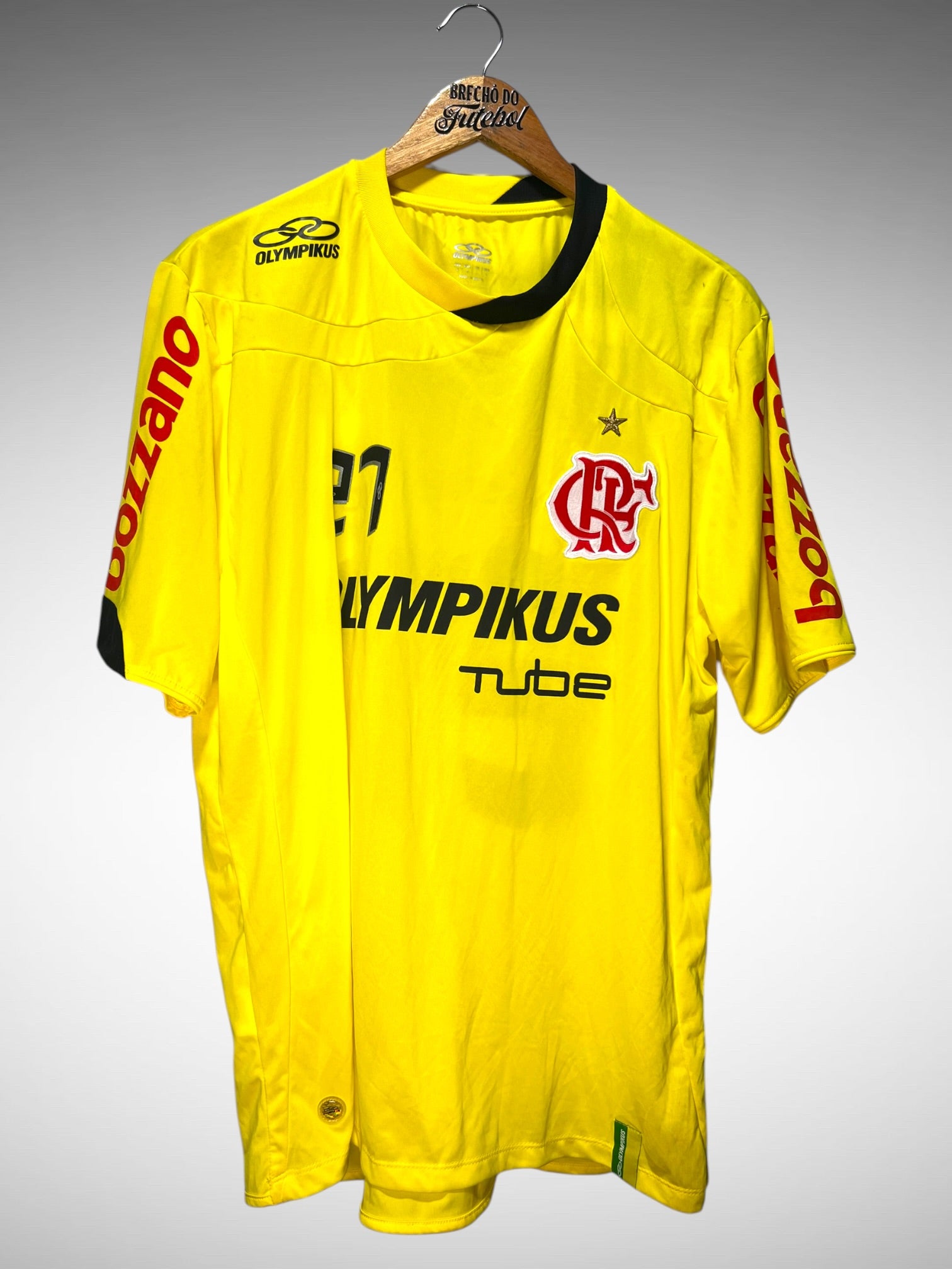 Flamengo 2009 Camisa de Goleiro Tam G N 27 Paulo Victor.