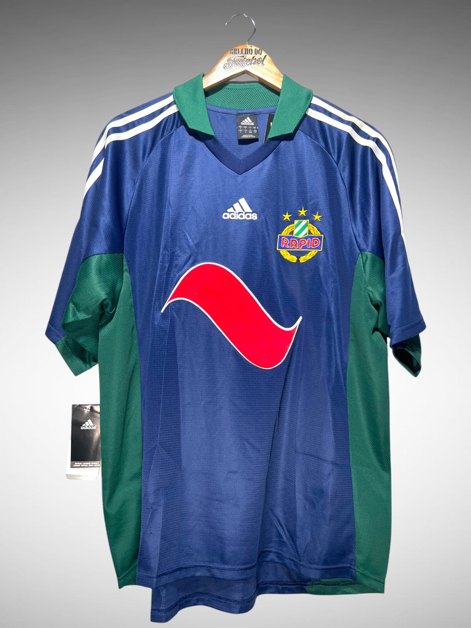 Rapid Viena 2002 Segunda Camisa Tam G.
