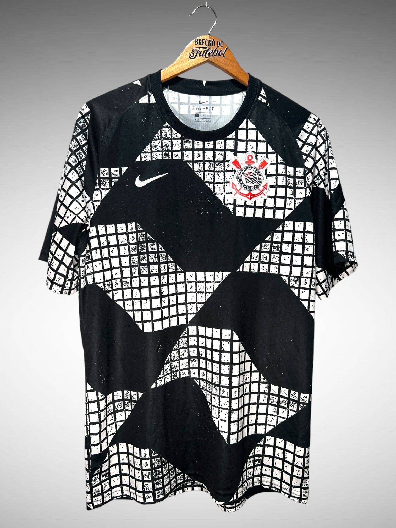 Corinthians 2021 Camisa Pré-Jogo Tam G.