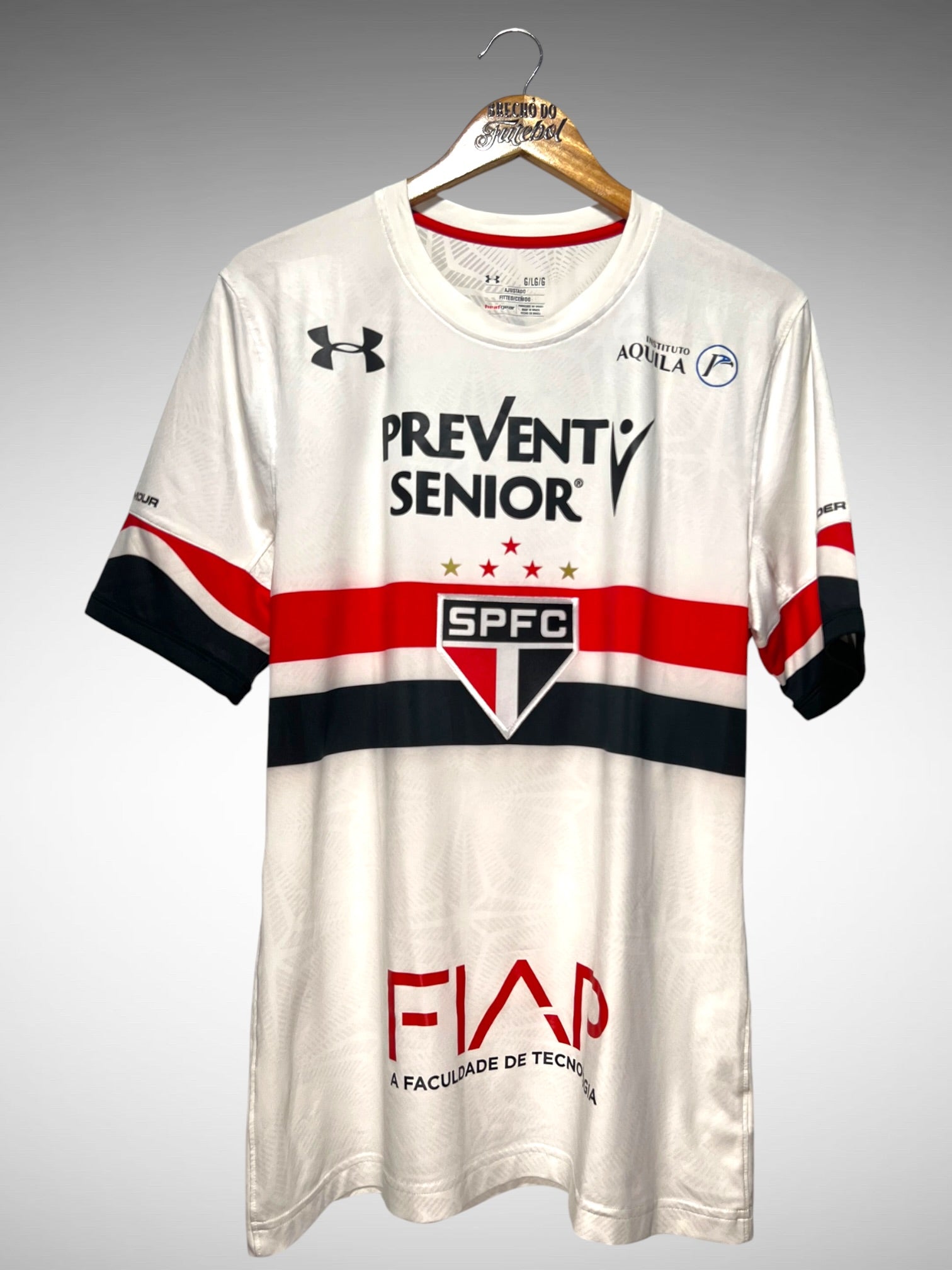 São Paulo 2016 Primeira Camisa Tam G N 19 Lyanco.