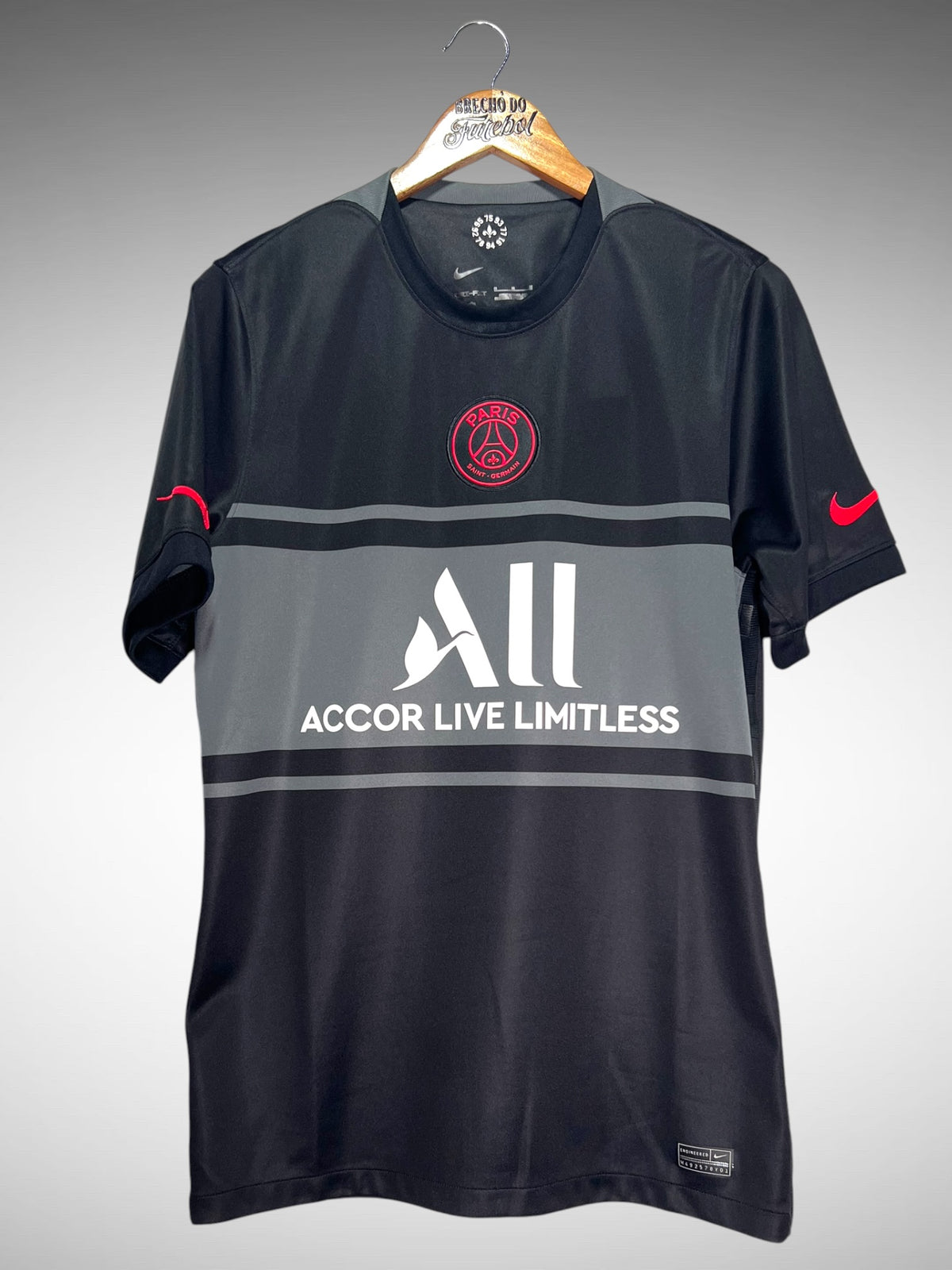 Paris Saint-Germain 2021 Terceira Camisa Tam M.