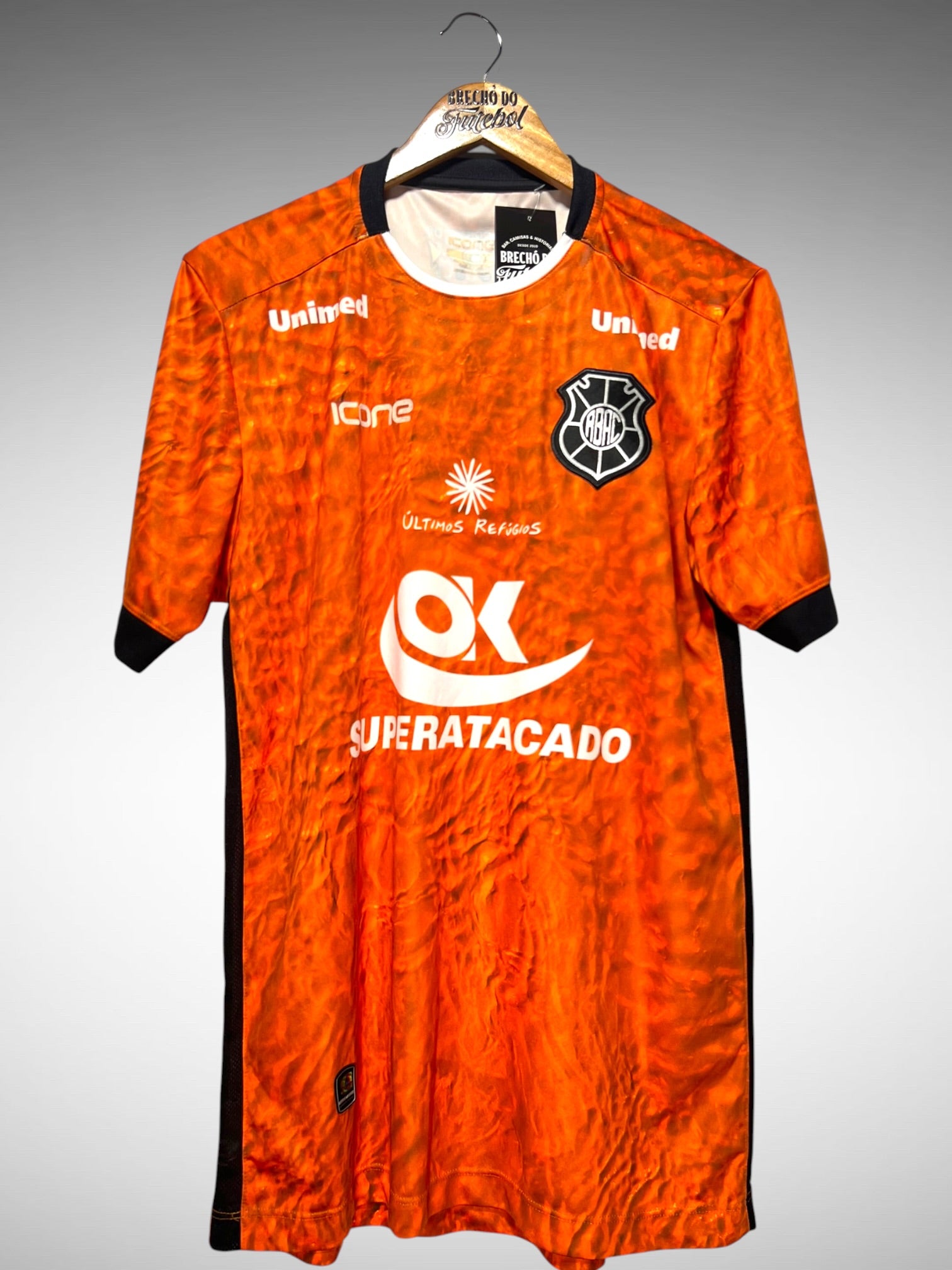 Rio Branco Atlético Clube 2016 Camisa Lágrimas do Rio Doce Tam GG N 10.