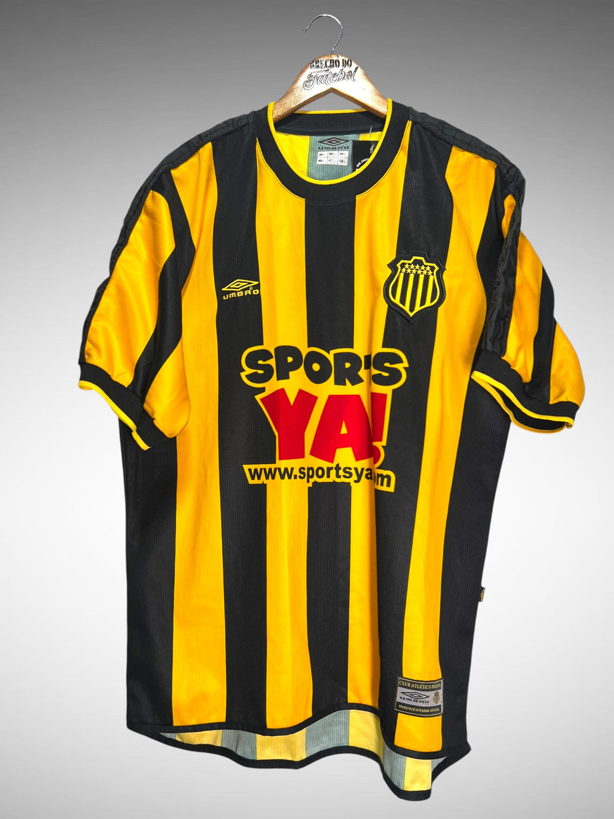 Peñarol 2001 Primeira Camisa Tam G N 10.