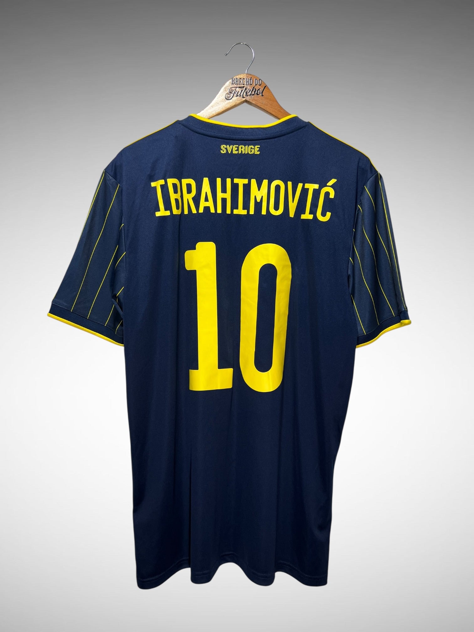 Suécia 2020 Segunda Camisa Tam G N 10 Ibrahimovic.