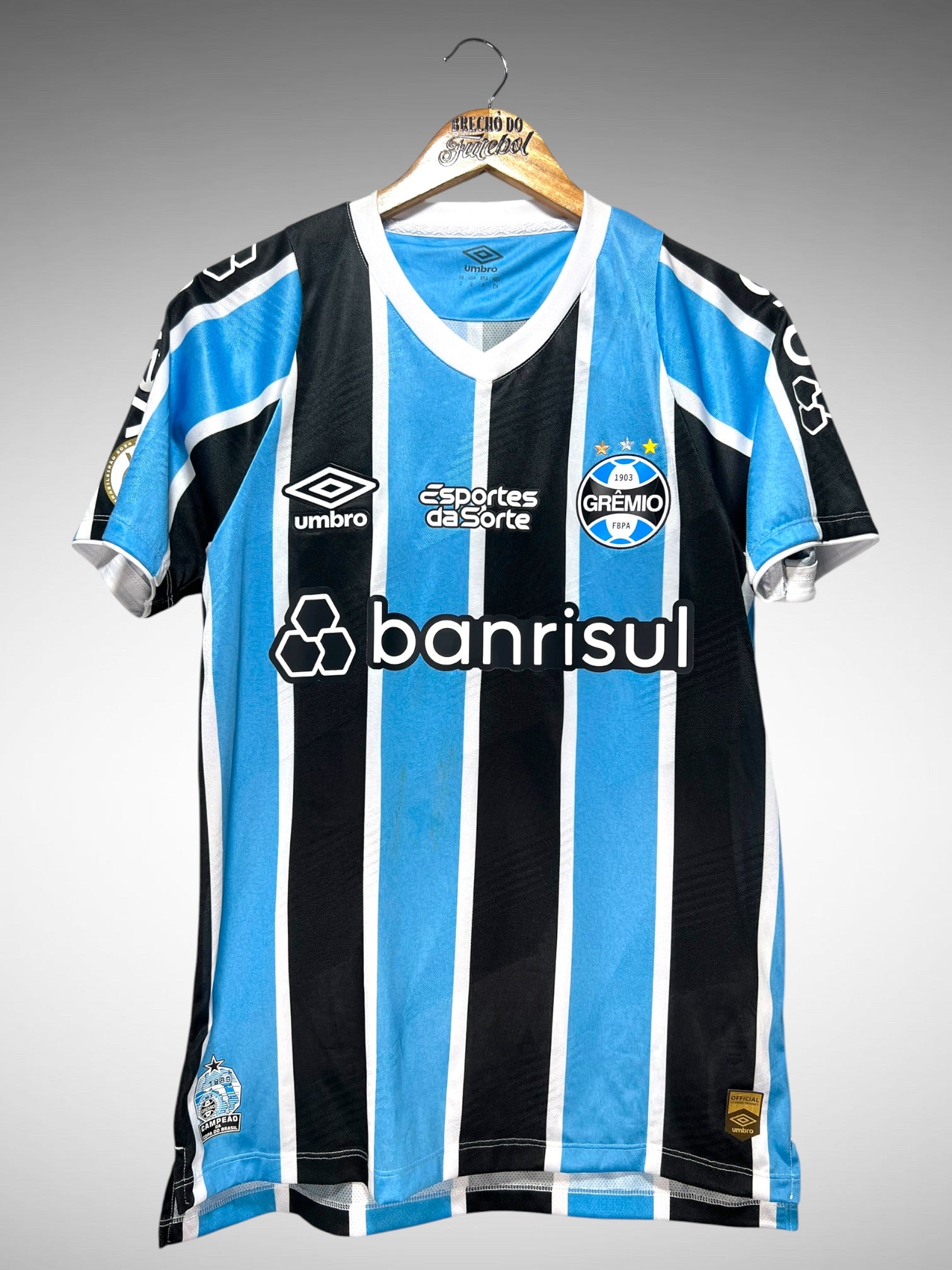 Grêmio 2024 Primeira Camisa Tam P N 7 Soteldo.