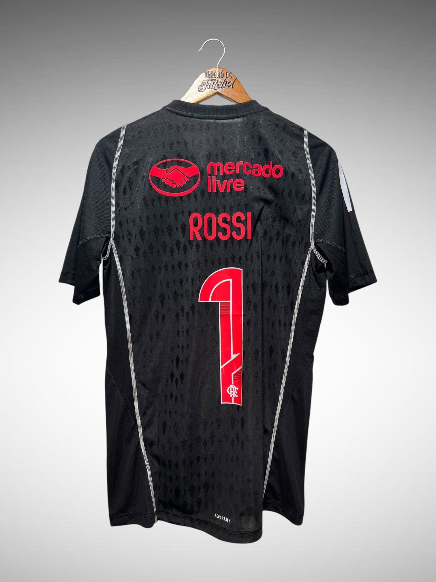 Flamengo 2023 Camisa de Goleiro Tam G N 1 Rossi.
