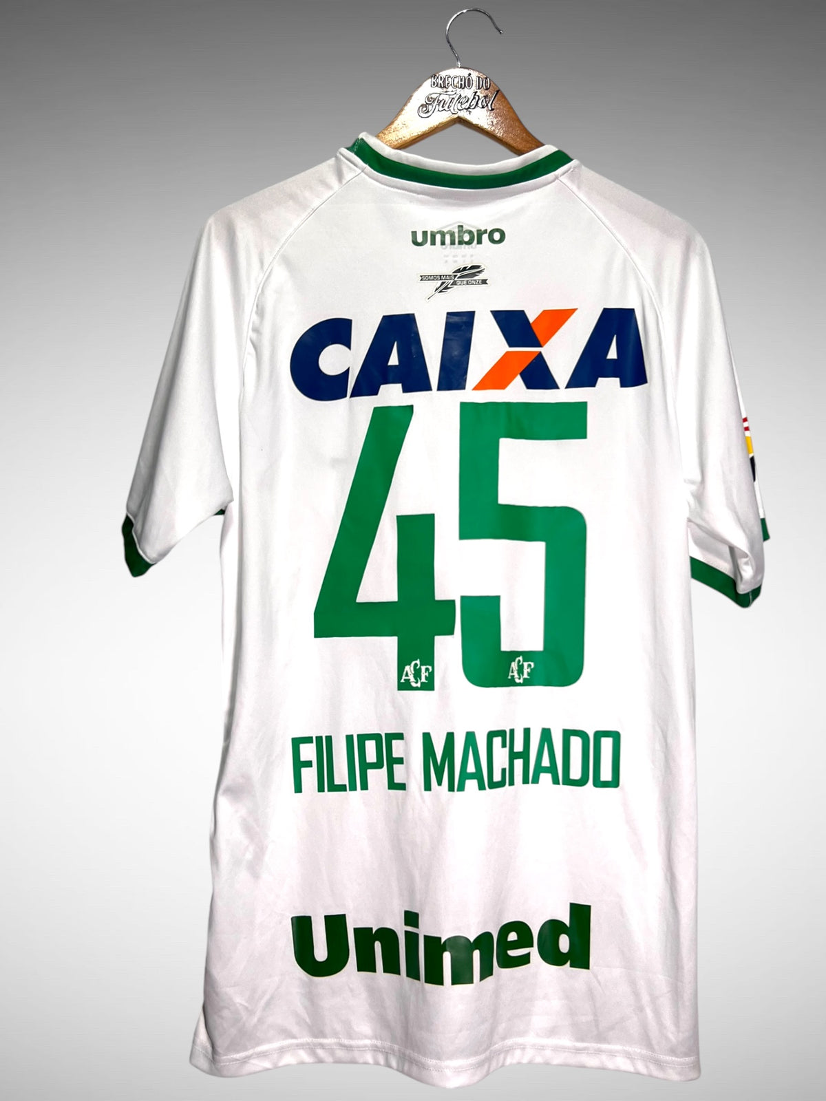 Chapecoense 2016 Segunda Camisa Tam GG N 45 Filipe Machado.
