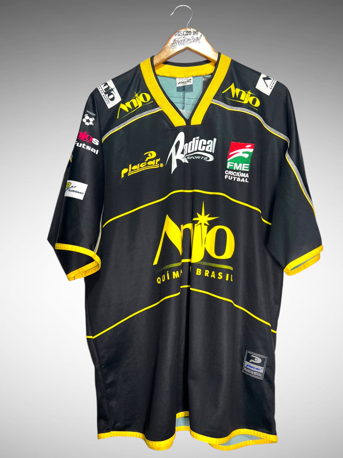 FME Criciúma Futsal Camisa Tam GG N 8.