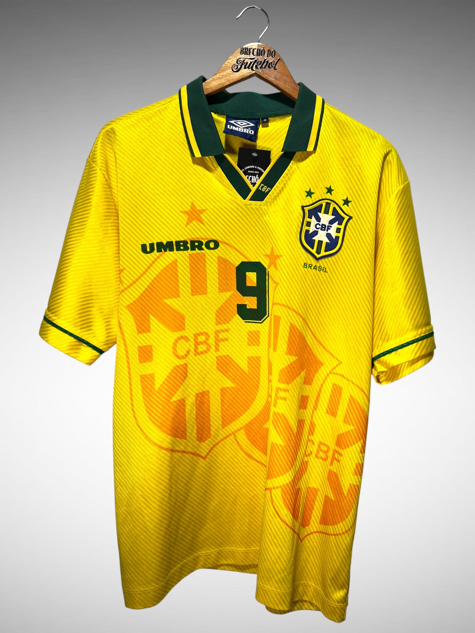 Brasil 1994 Primeira Camisa Tam G N 9.