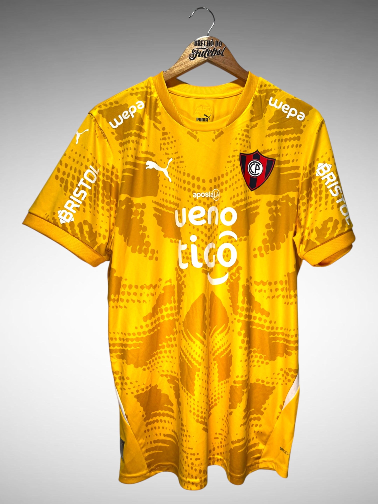 Cerro Porteño 2025 Camisa de Goleiro Tam G N 25 R. Fernandez.