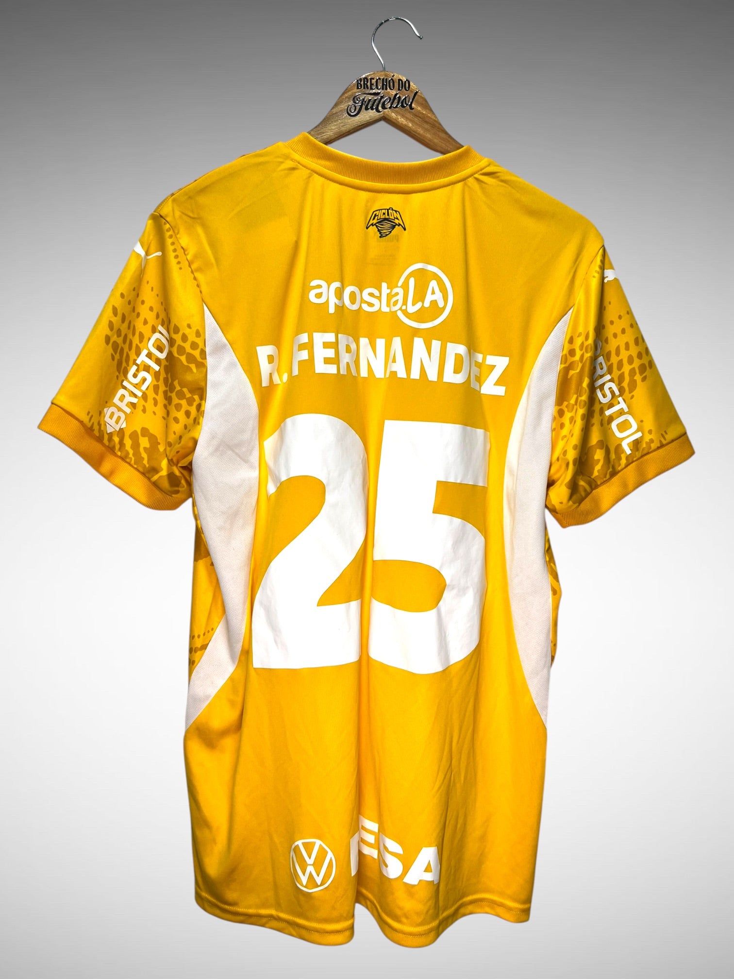 Cerro Porteño 2025 Camisa de Goleiro Tam G N 25 R. Fernandez.