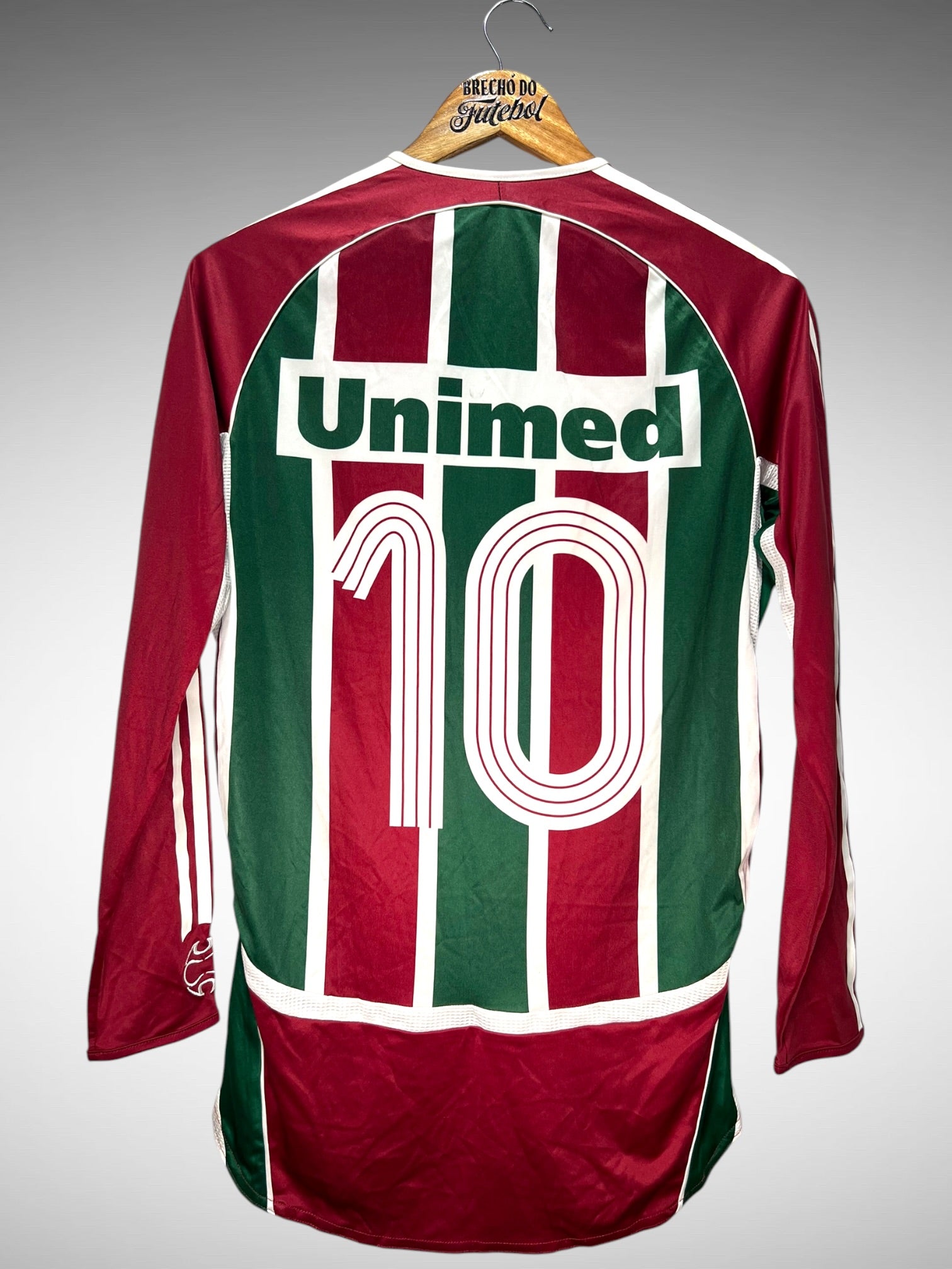 Fluminense 2006 Primeira Camisa Tam M N 10 Mangas Longas.
