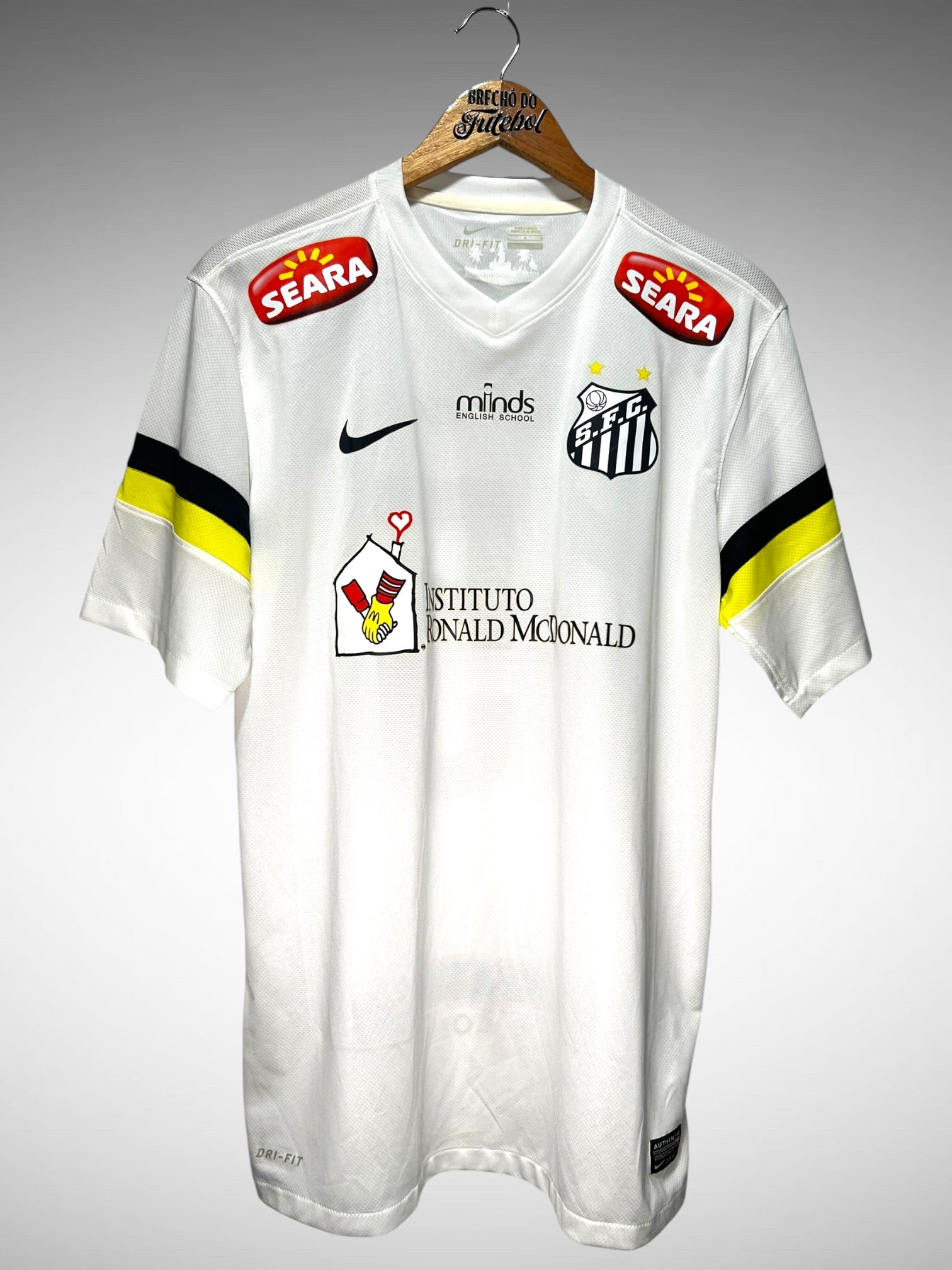 Santos 2013 Primeira Camisa Tam G N 15.