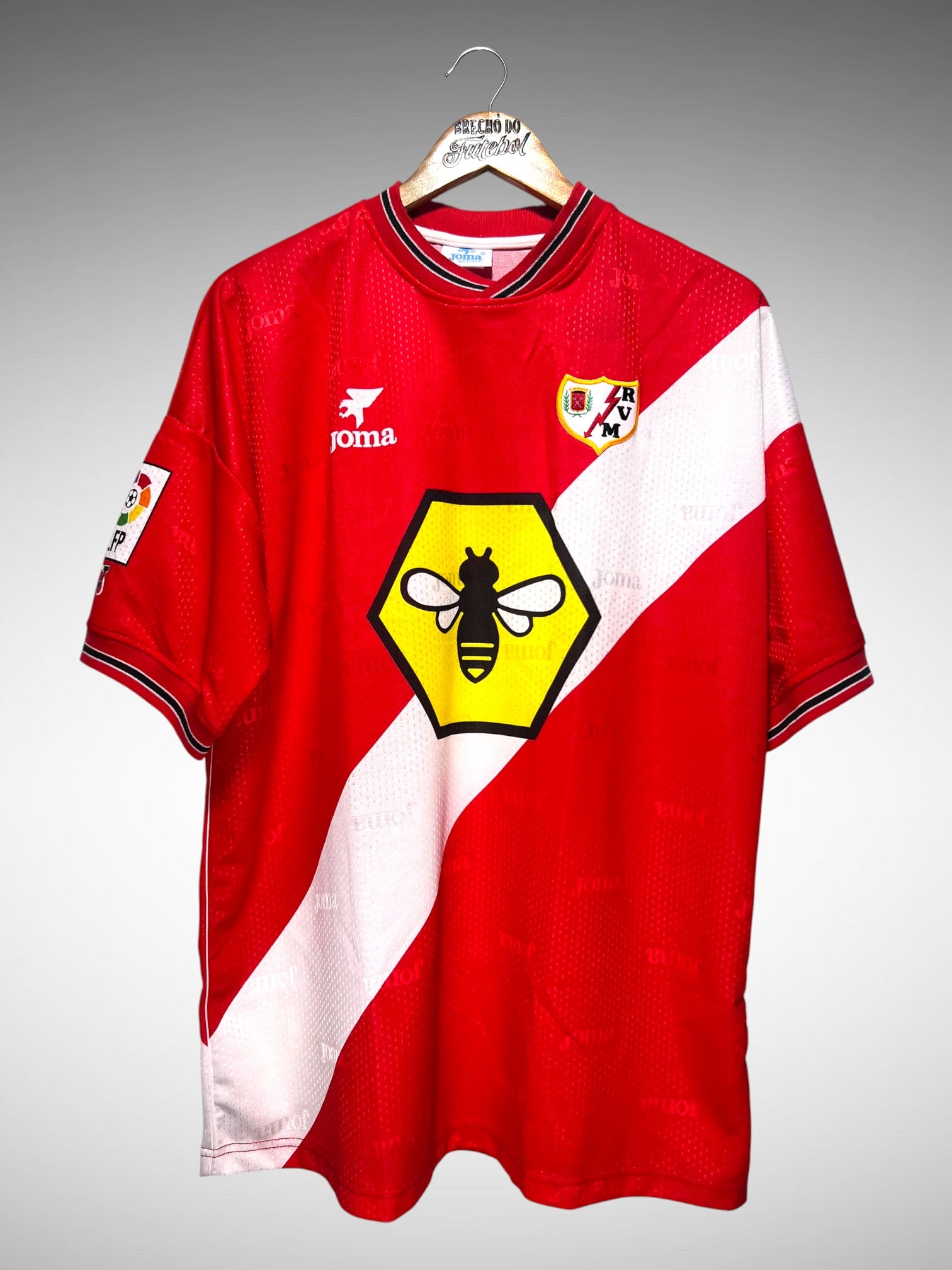 Rayo Vallecano 1999 Segunda Camisa Tam 3G.