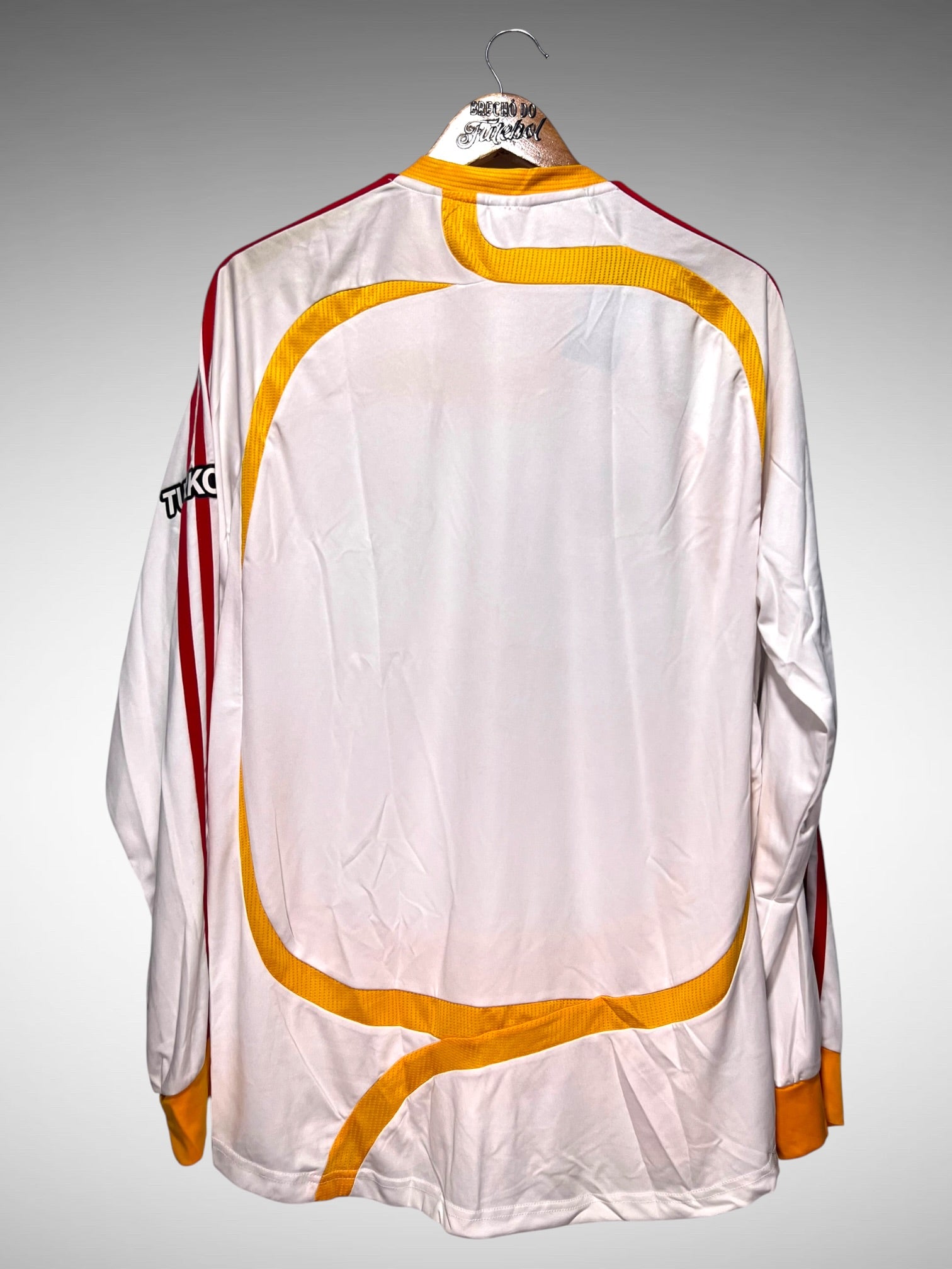 Kayserispor 2008 Segunda Camisa Tam GG Mangas Longas.