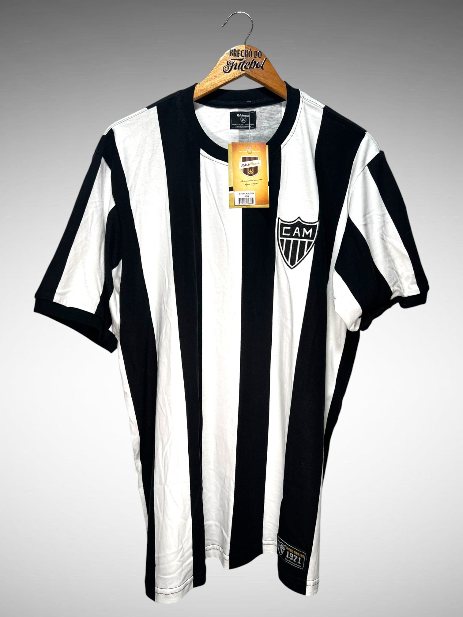 Atlético Mineiro Retrô 1971 Primeira Camisa Tam GG.