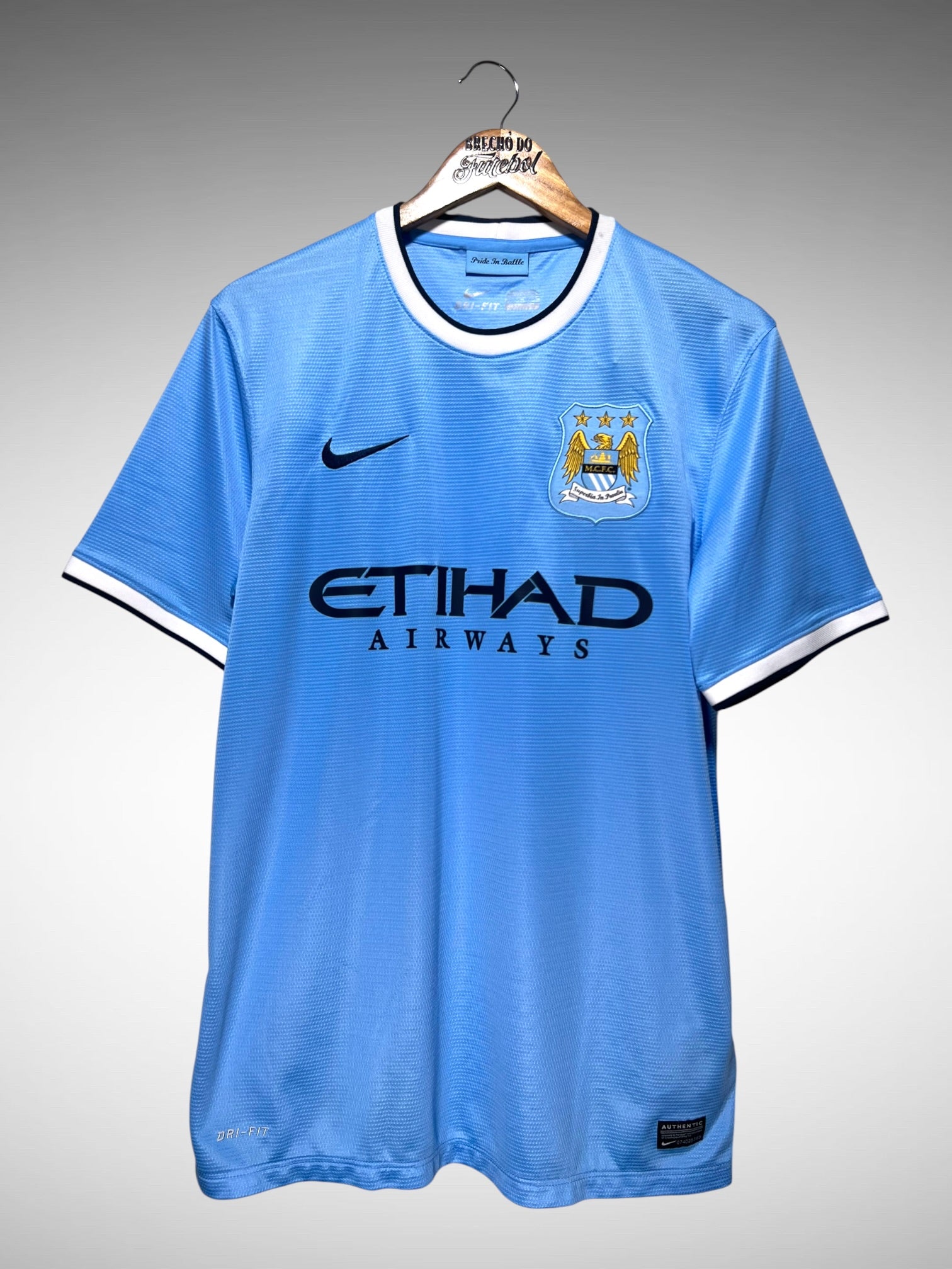 Manchester City 2013 Primeira Camisa Tam M.
