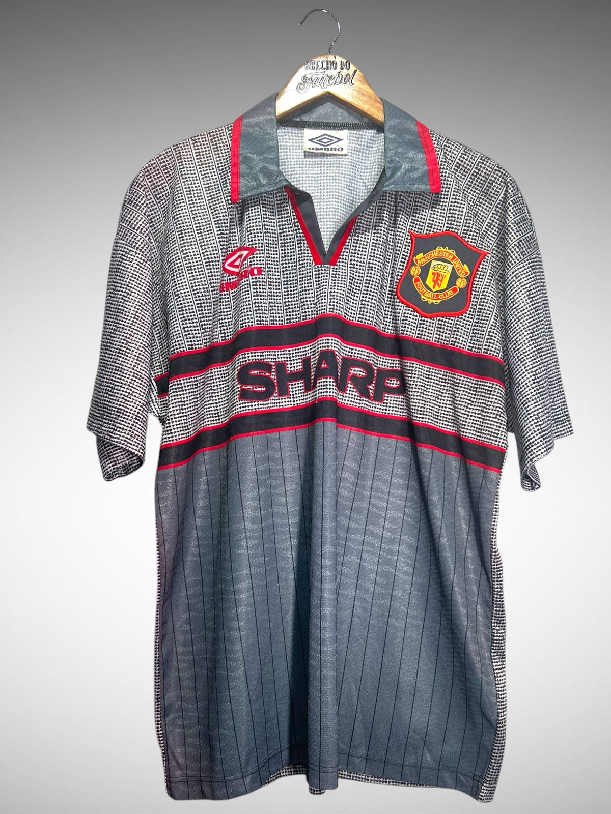 Manchester United 1995 Segunda Camisa Tam G.