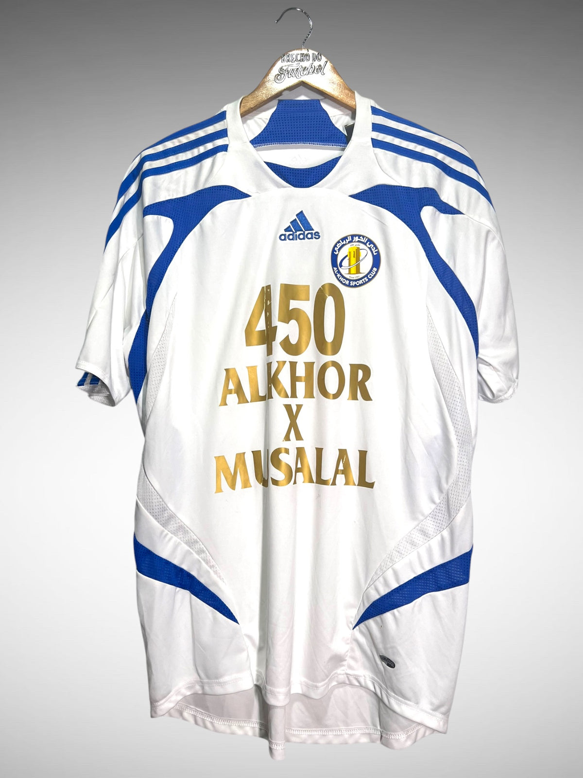 Al-Khor 2007 Camisa Comemorativa Rodrigo 450 Gols Tam GG.