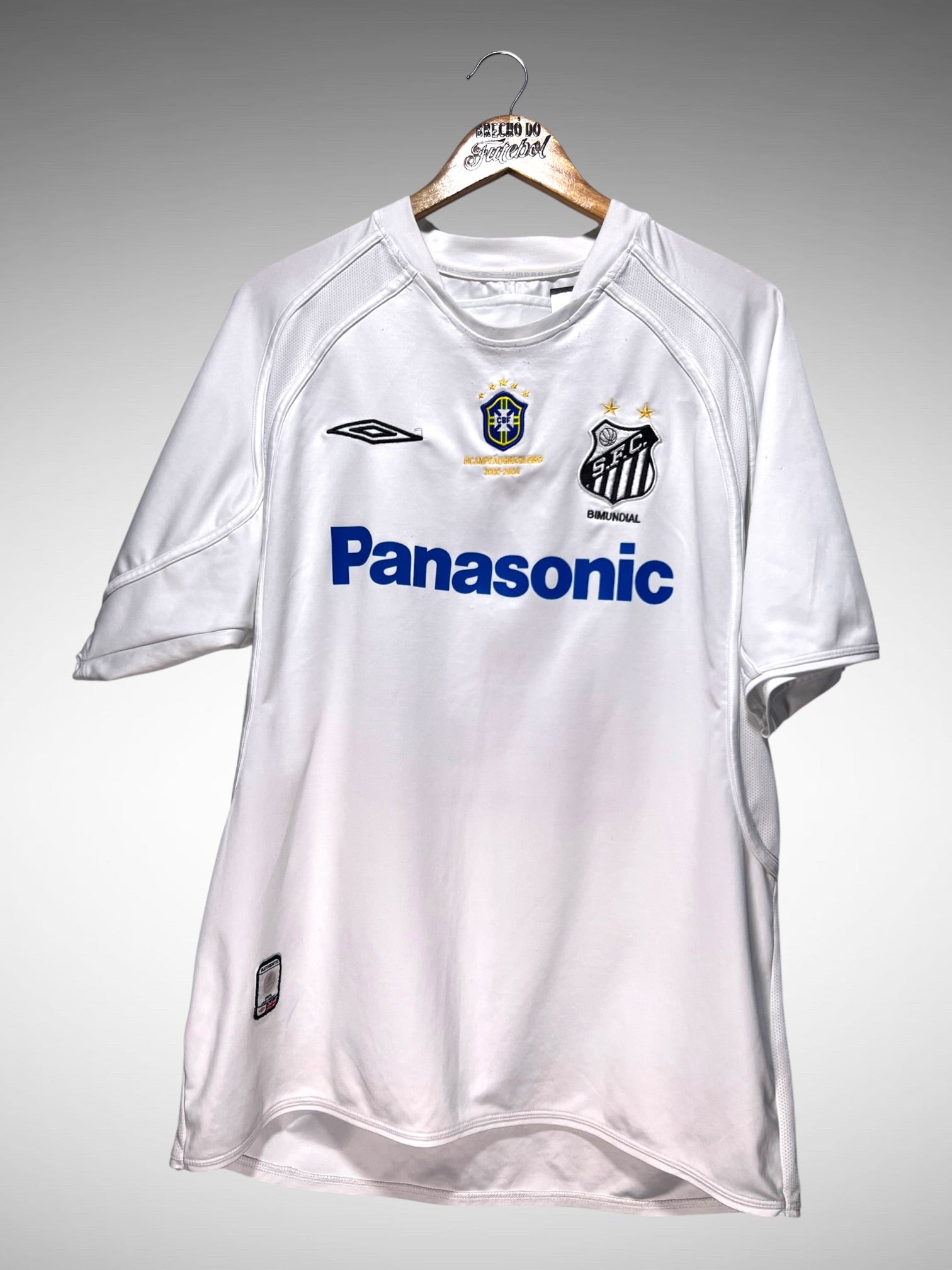 Santos 2005 Primeira Camisa Tam GG N 10.