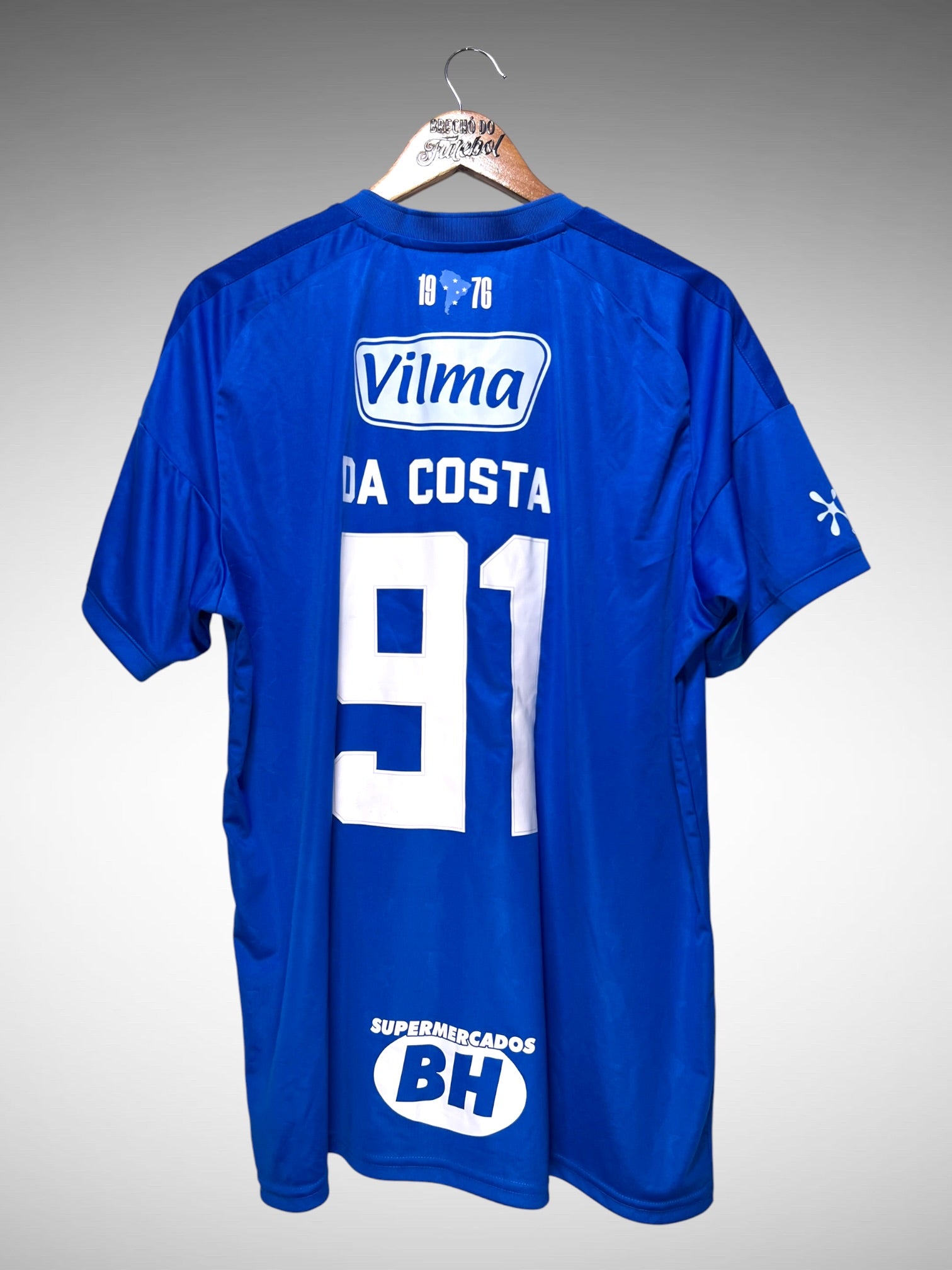 Cruzeiro 2026 Primeira Camisa Tam GG N 91 Da Costa.
