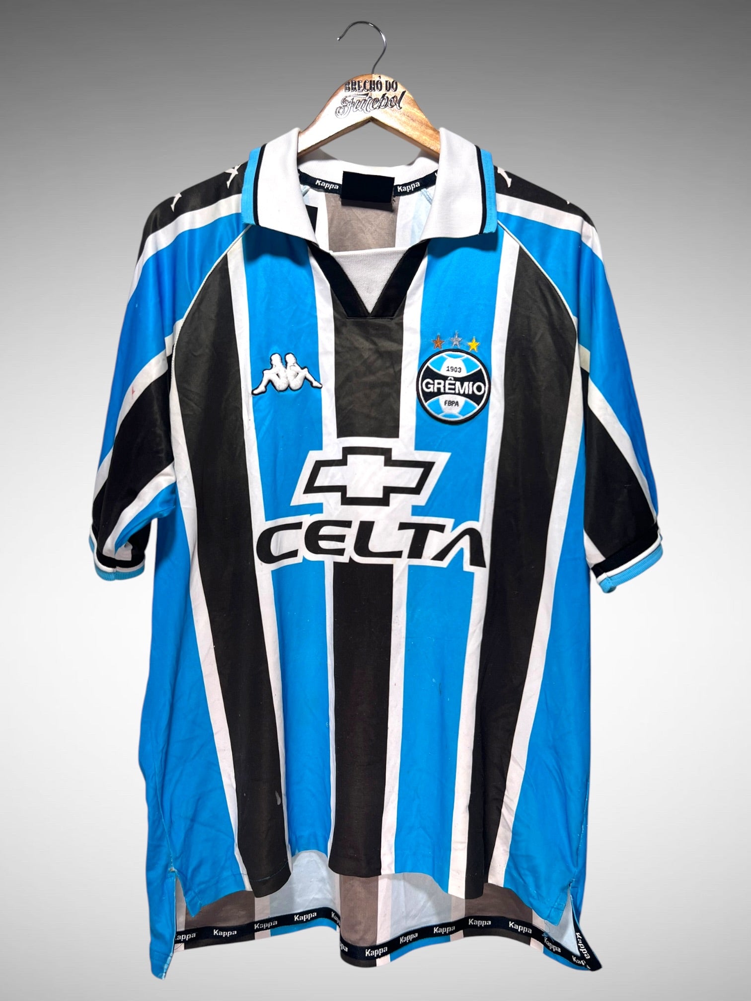 Grêmio 2000 Primeira Camisa Tam GG N 10.