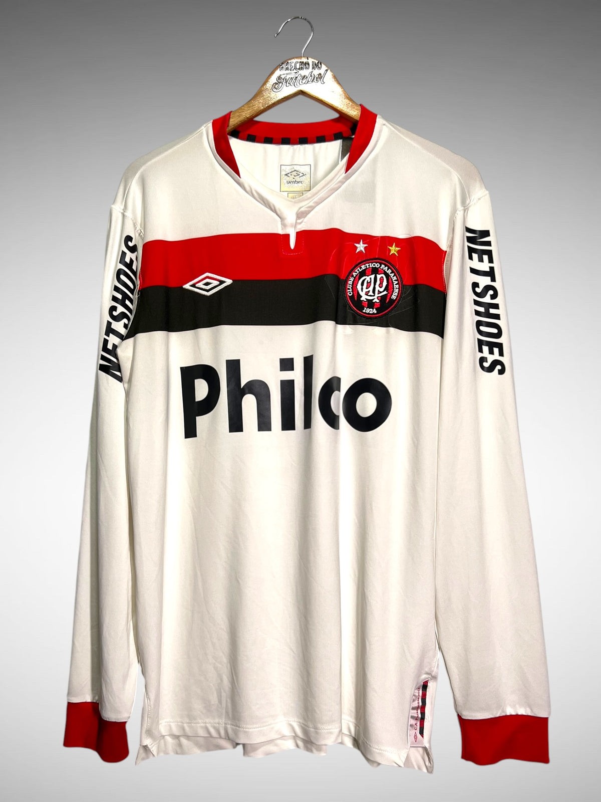 Athletico Paranaense 2011 Segunda Camisa Tam GG N 7 Mangas Longas.
