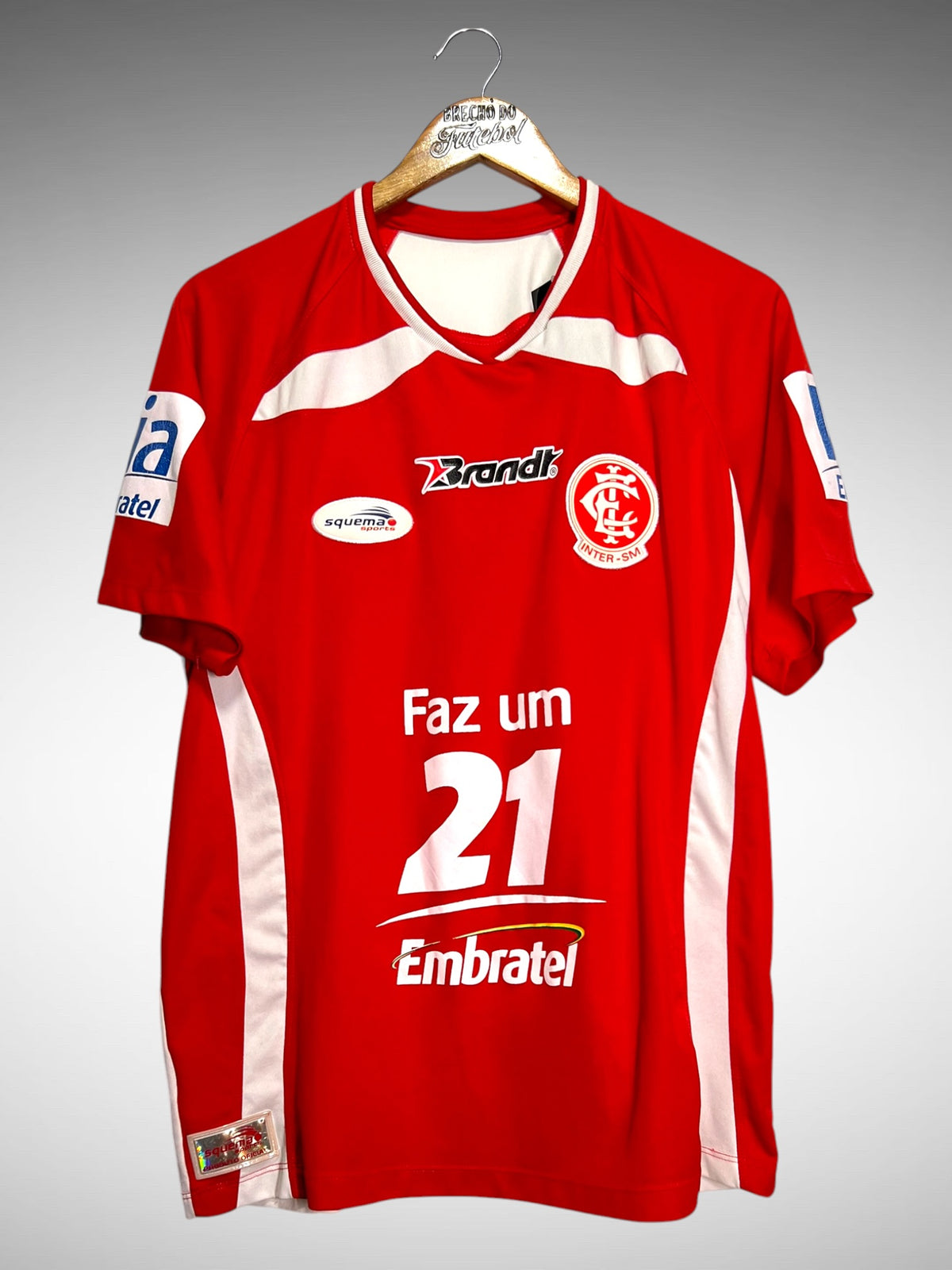 Internacional de Santa Maria 2010 Primeira Camisa Tam M N 9.