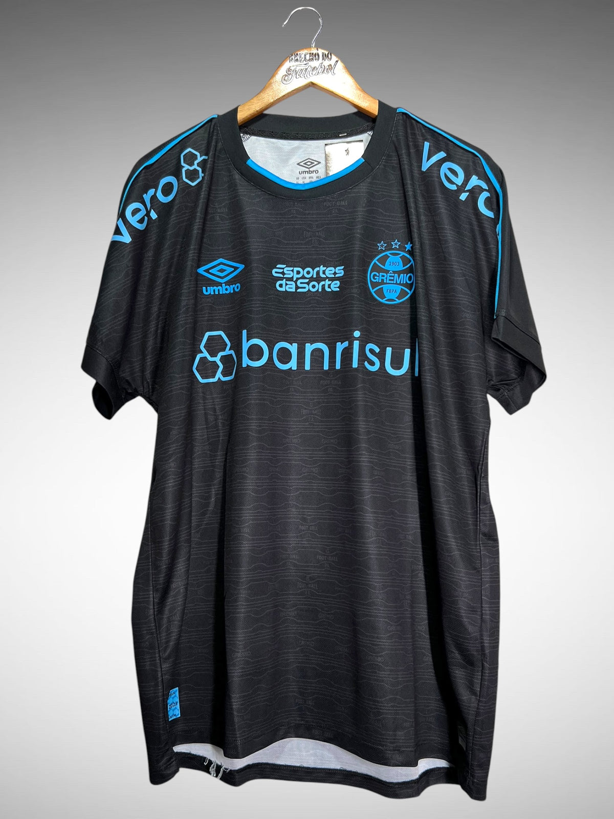 Grêmio 2023 Terceira Camisa Tam GG N 9 Suárez.