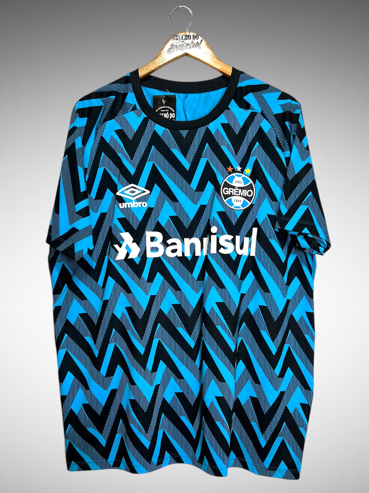 Grêmio 2021 Camisa Pré-Jogo Tam GG.