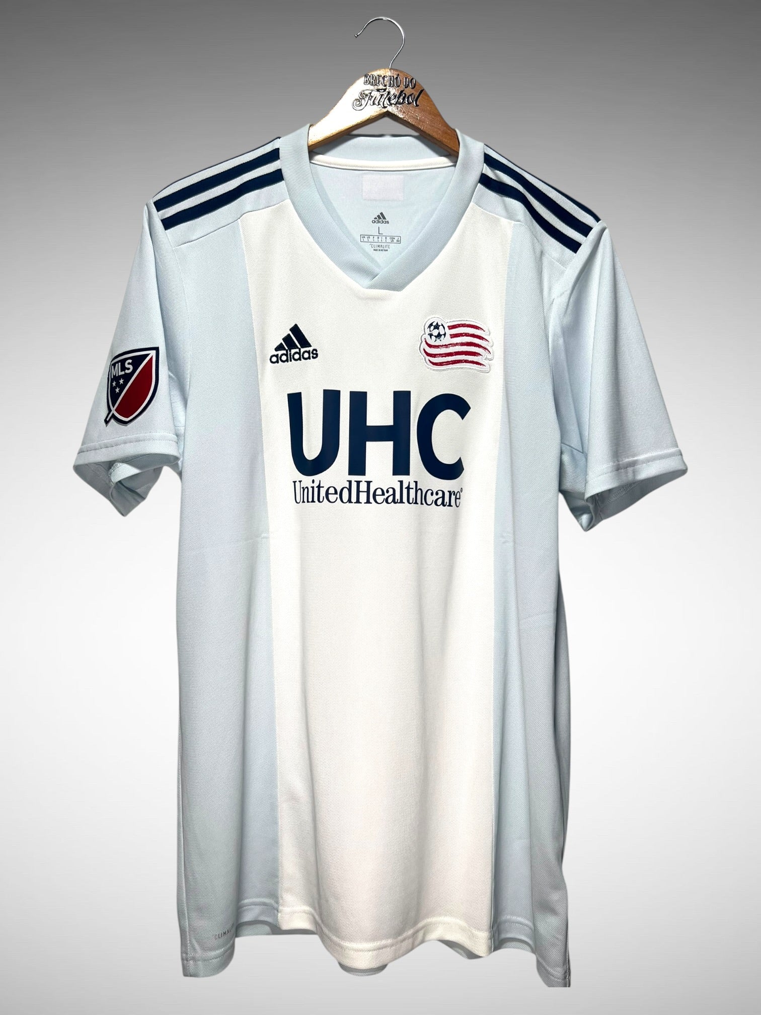 New England Revolution 2019 Segunda Camisa Tam G.