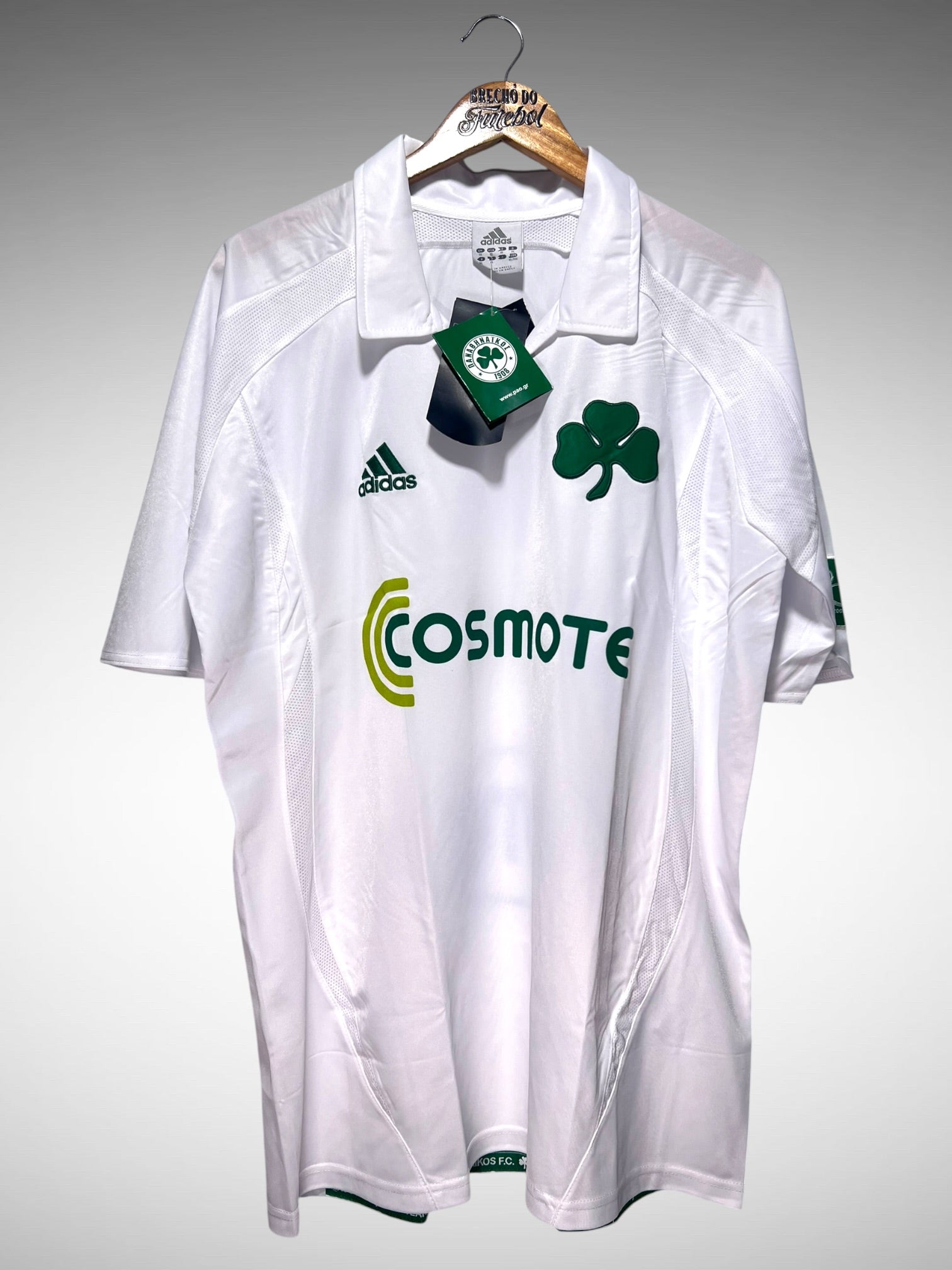 Panathinaikos 2008 Segunda Camisa Tam GG.